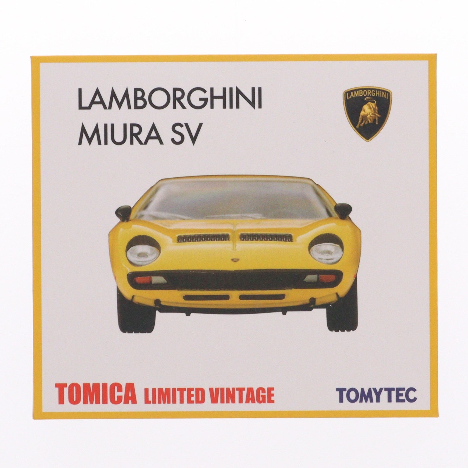 【中古即納】[MDL] トミカリミテッドヴィンテージ LV 1/64 ランボルギーニ ミウラ SV(イエロー) 完成品 ミニカー(313151) トミーテック(20211211)