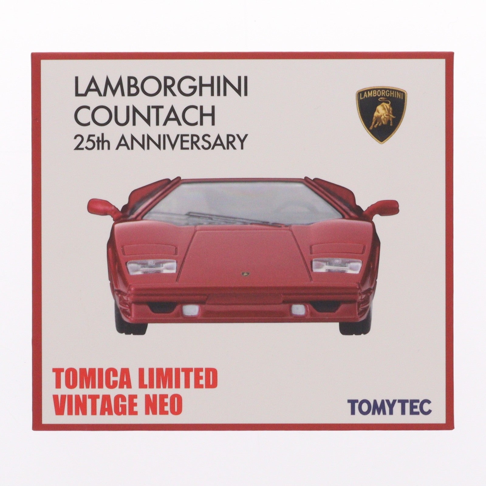 【中古即納】[MDL] トミカリミテッドヴィンテージ NEO LV-N 1/64 ランボルギーニ カウンタック 25th アニバーサリー(赤) 完成品 ミニカー(318392) トミーテック(20220521)