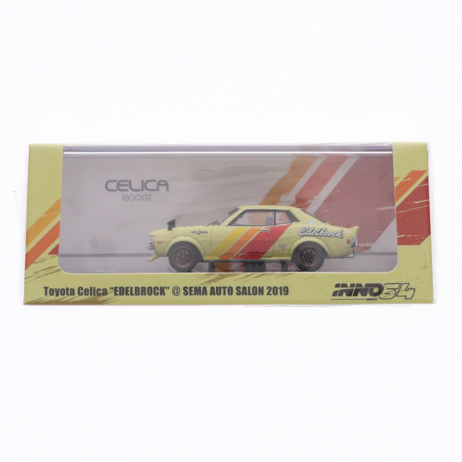 【中古即納】[MDL] 1/64 Toyota セリカ 1600GT (TA22) 『EDELBROCK』 SEMAショー 2019 完成品 ミニカー(IN64-1600GT-SEMA19) INNO MODELS(イノモデル)(20221130)