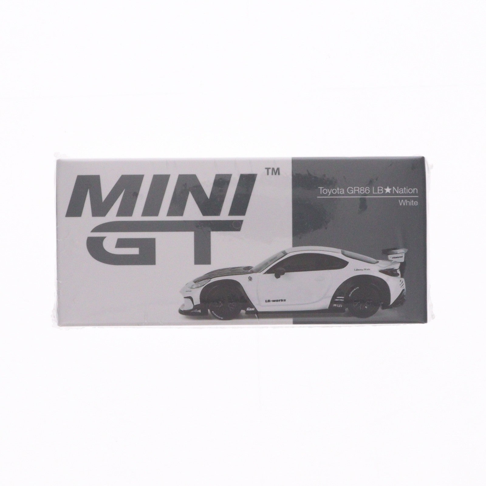 【中古即納】[MDL] ミニGTシリーズ 1/64 Toyota GR86 LB★Nation 右ハンドル(ホワイト) 完成品 ミニカー(MGT00769-R) TSM(トゥルースケールミニチュアズ)(20241228)