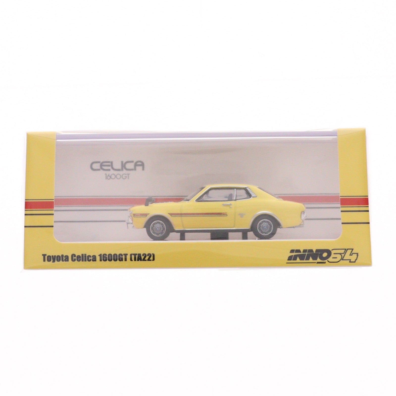 【中古即納】[MDL] 1/64 トヨタ セリカ 1600GT TA22(イエロー) 完成品 ミニカー(IN64-1600GT-YL) INNO MODELS(イノモデル)(20220220)