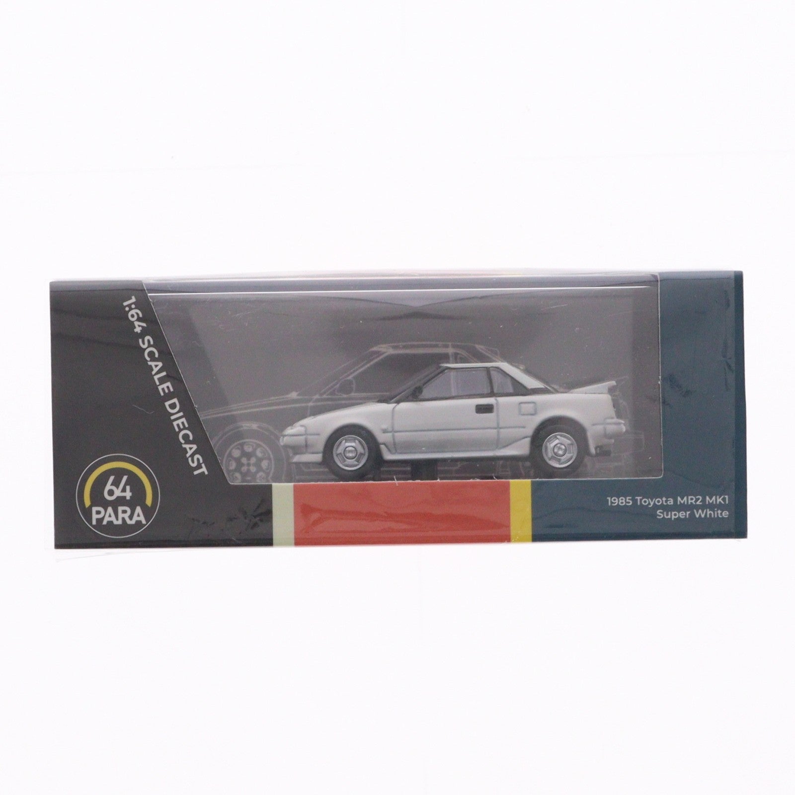 【中古即納】[MDL] PARA64 1/64 トヨタ MR2 Mk1 1985 LHD(スーパーホワイト) 完成品 ミニカー(PA-55362) PARAGON(パラゴン)(20220810)