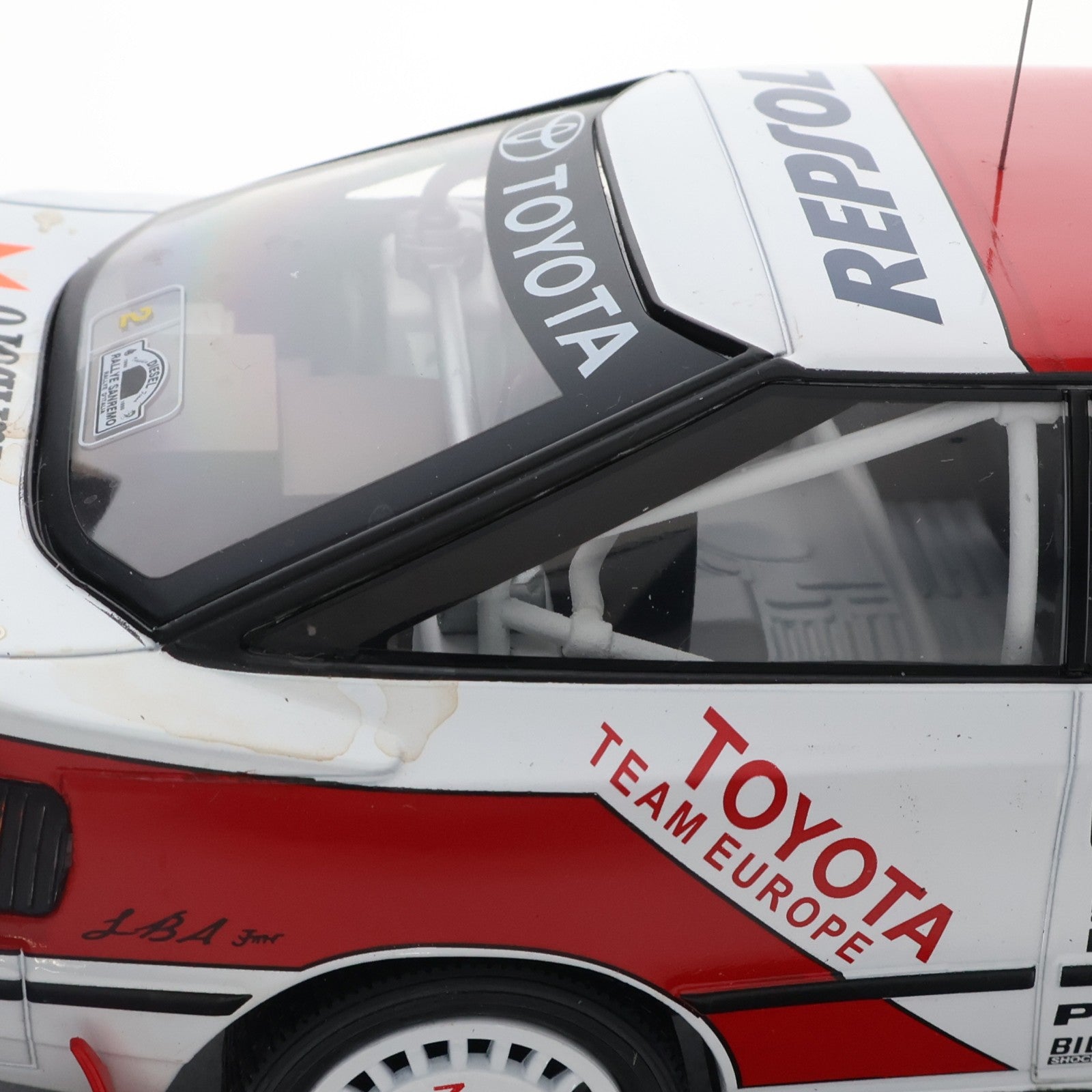 【中古即納】[MDL] 1/18 トヨタ セリカ GT-FOUR ST165 1990年ラリー・サンレモ 3位 #2 C.Sainz / L.Moya 完成品 ミニカー(18RMC069A) IXO Models(イクソモデルス)(20211030)