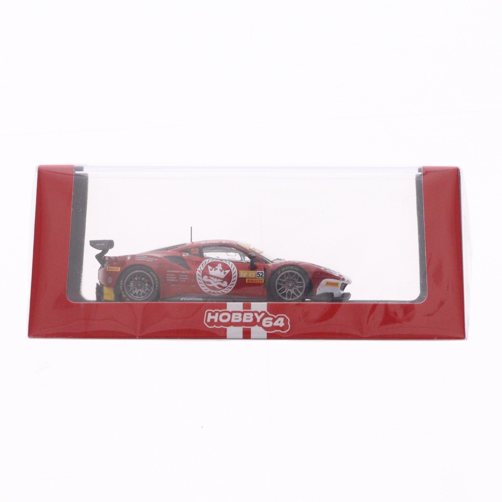 【中古即納】[MDL] 1/64 Ferrari(フェラーリ) 488 GT3 Macau GT Cup - FIA GT World Cup 2023 Harmony Racing Chen Weian 完成品 ミニカー(T64-072-23MGP52) Tarmac Works(ターマックワークス)(20251226)