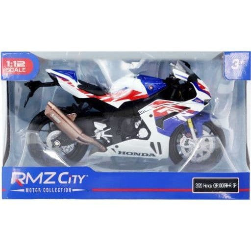 【中古即納】[MDL] ダイキャストモーターサイクル 1/12 2020 Honda CBR1000RR-R SP(ホワイト) 完成品 ミニカー 童友社(20231007)