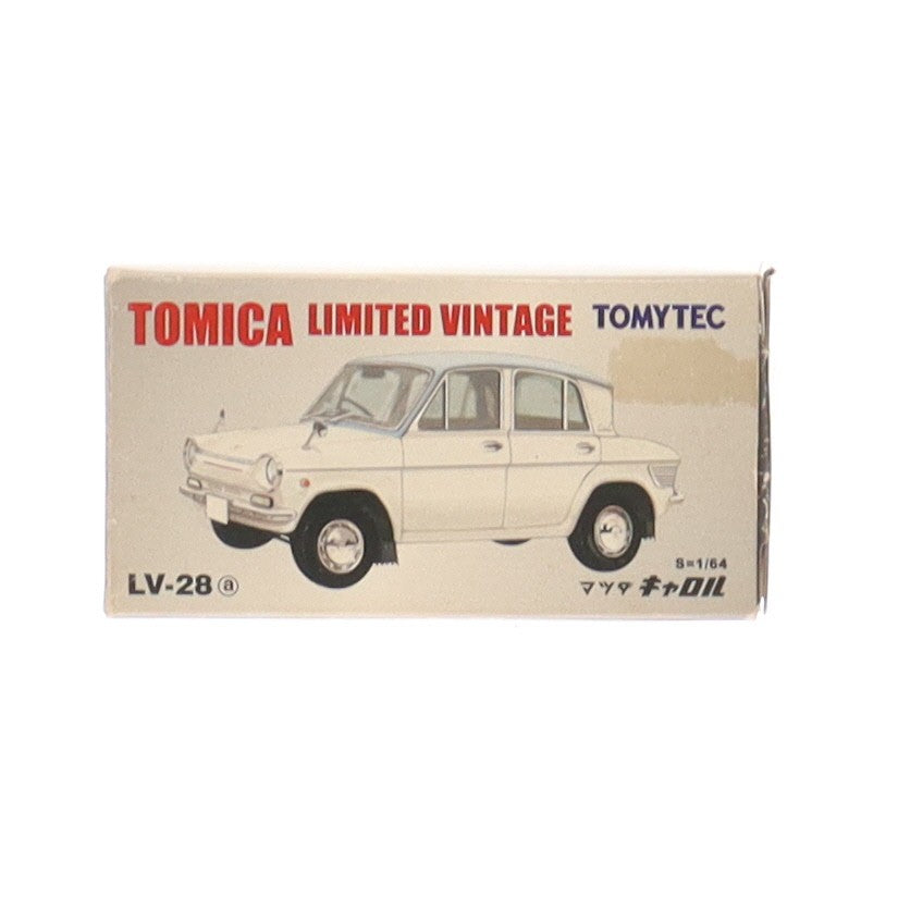 【中古即納】[MDL] トミカリミテッドヴィンテージ 1/64 TLV-28a マツダ キャロル(ホワイト×ブルー) 完成品 ミニカー(210511) TOMYTEC(トミーテック)(20060430)