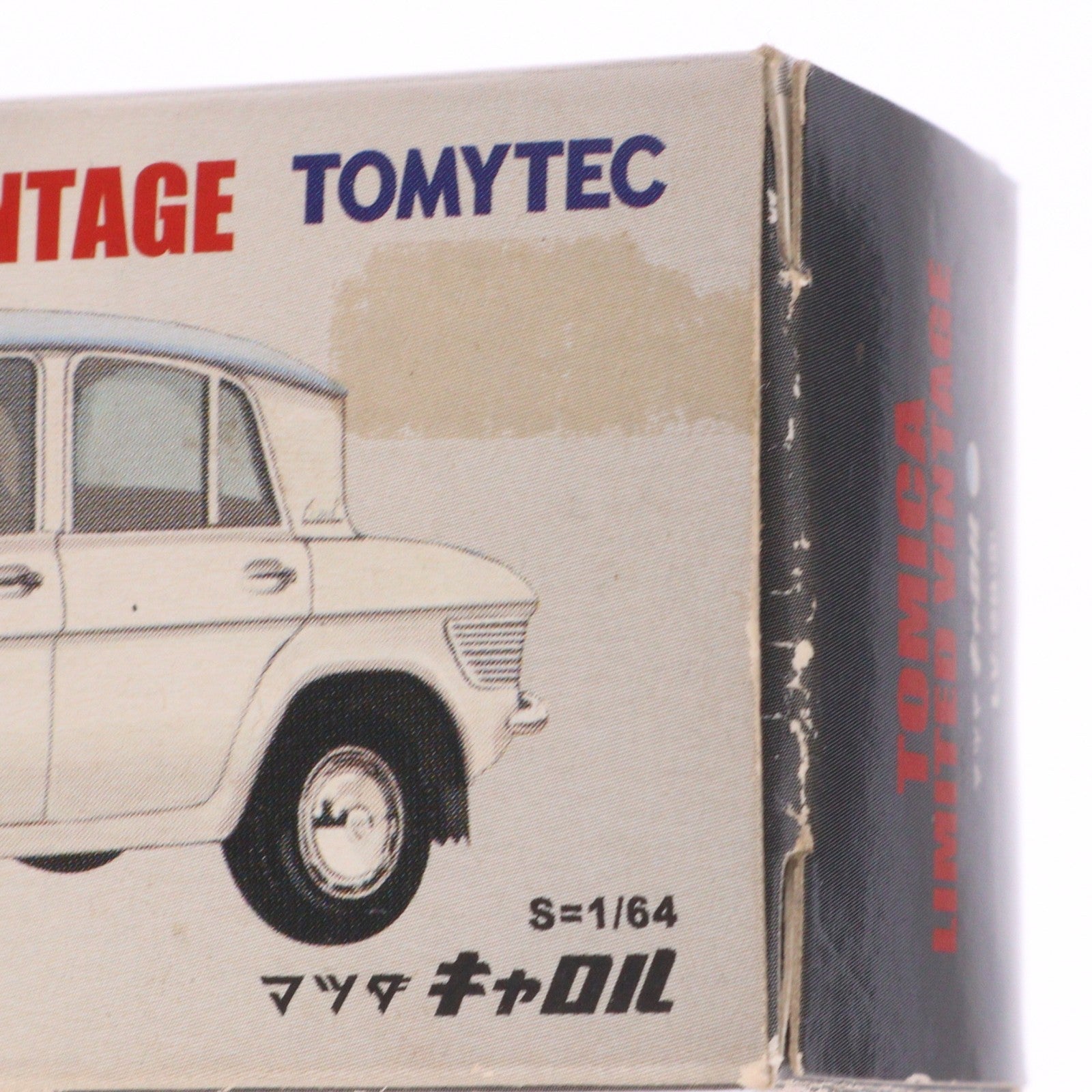 【中古即納】[MDL] トミカリミテッドヴィンテージ 1/64 TLV-28a マツダ キャロル(ホワイト×ブルー) 完成品 ミニカー(210511) TOMYTEC(トミーテック)(20060430)