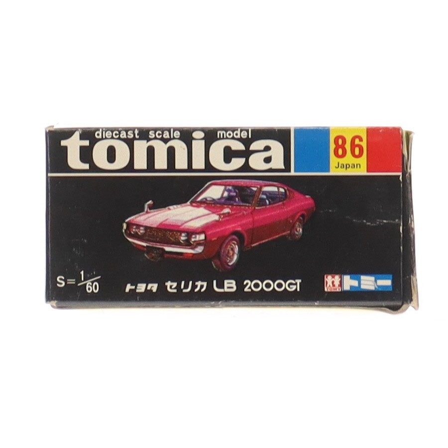 【中古即納】[MDL] トミカ No.86 1/60 トヨタ セリカ LB 2000GT(パープル/黒箱) 30周年復刻版 完成品 ミニカー トミー(19991231)