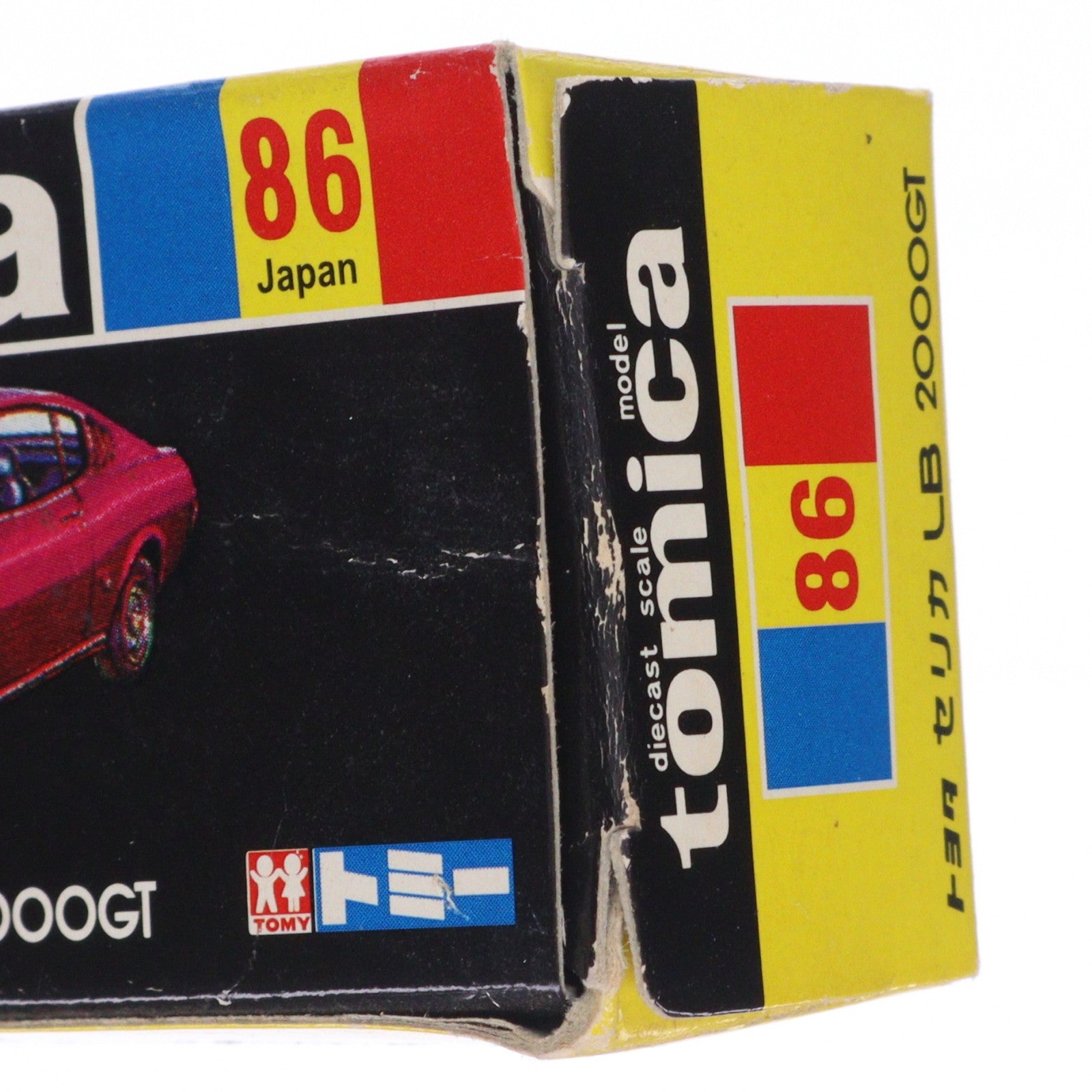 【中古即納】[MDL] トミカ No.86 1/60 トヨタ セリカ LB 2000GT(パープル/黒箱) 30周年復刻版 完成品 ミニカー トミー(19991231)