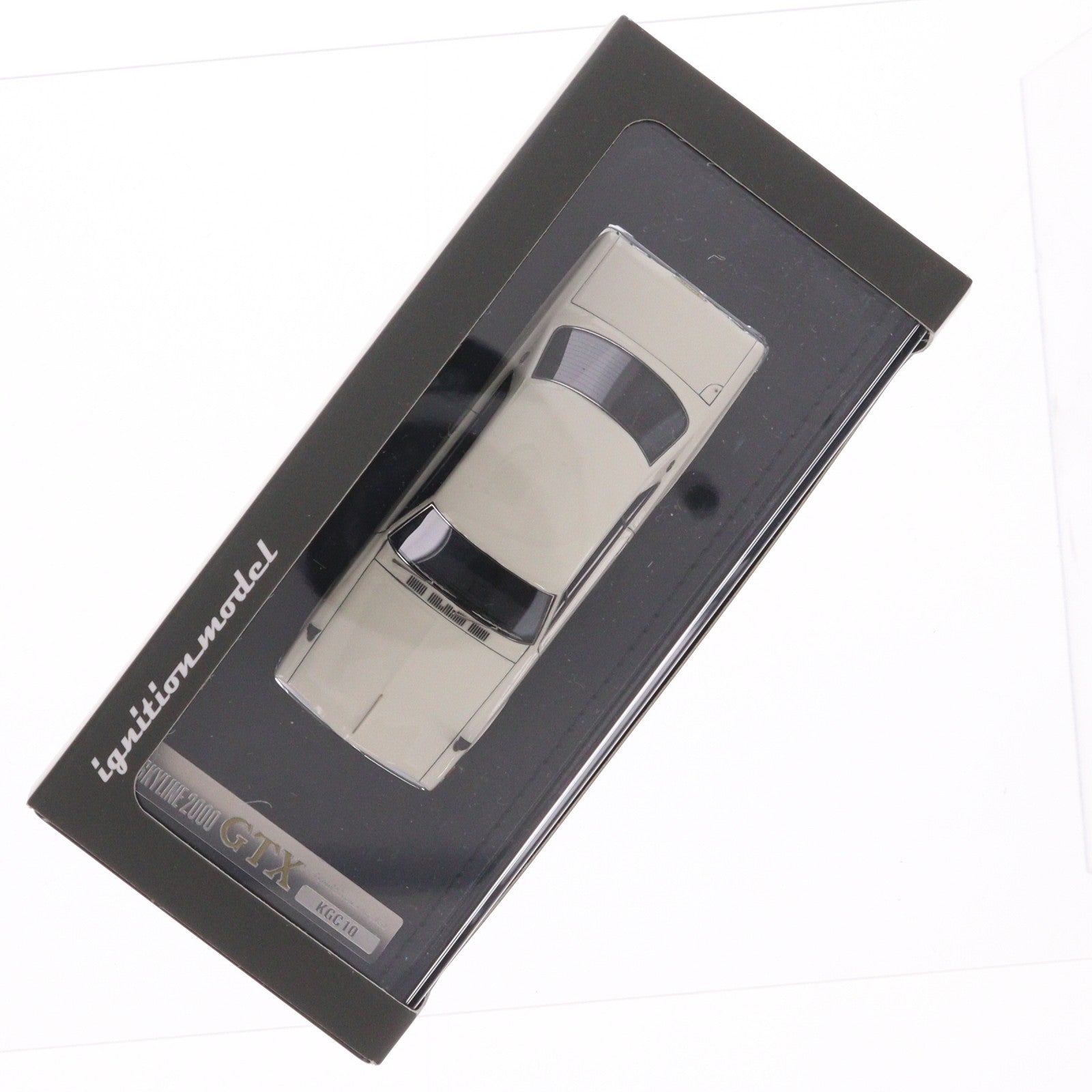 【中古即納】[MDL] 1/43 Nissan Skyline(スカイライン) 2000 GT-X KGC10(ホワイト) 完成品 ミニカー(IG0378) ignition model(イグニッションモデル)(20160826)