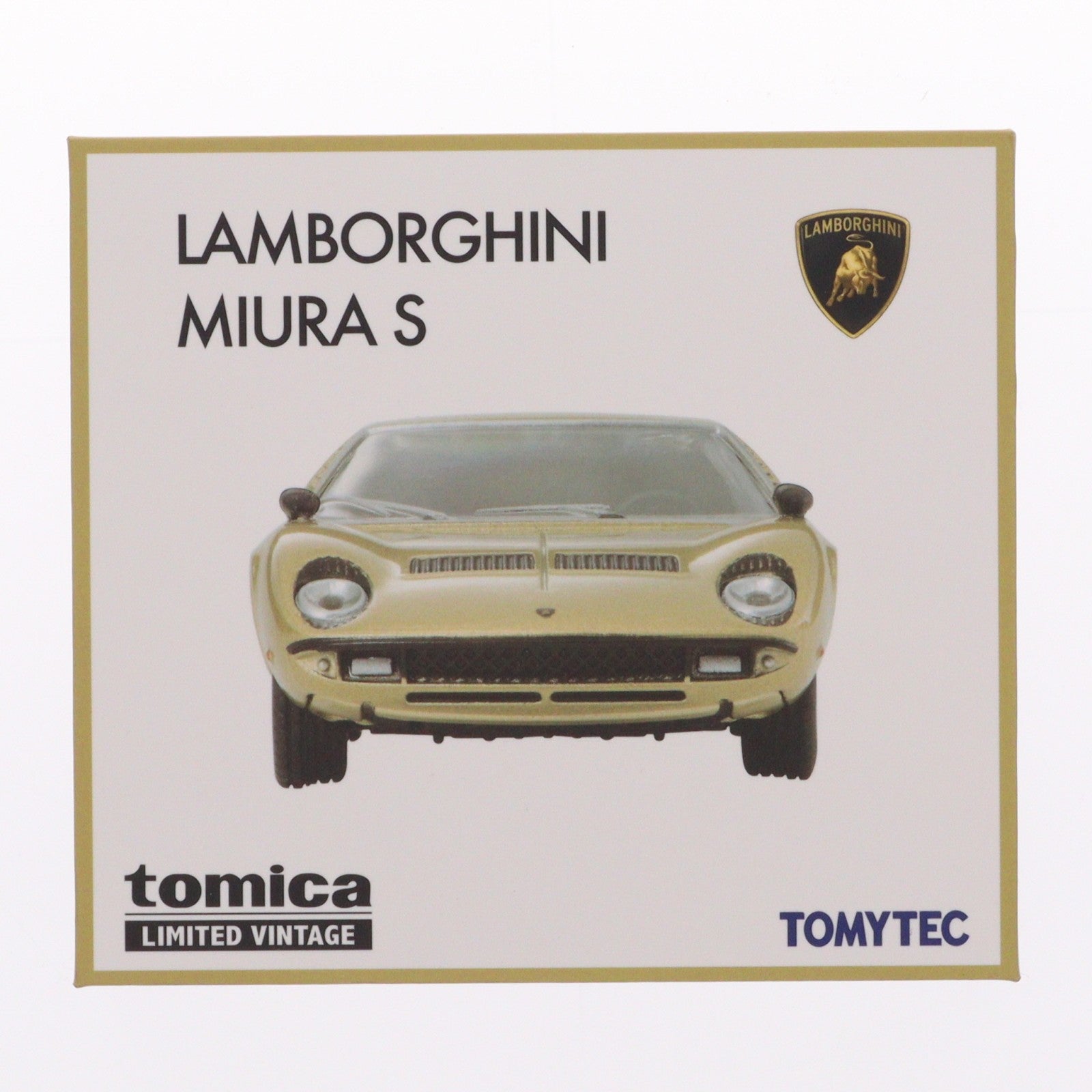 【中古即納】[MDL] トミカリミテッドヴィンテージ LV ランボルギーニ ミウラ S(金) 1/64 完成品 ミニカー(328940) TOMYTEC(トミーテック)(20240120)