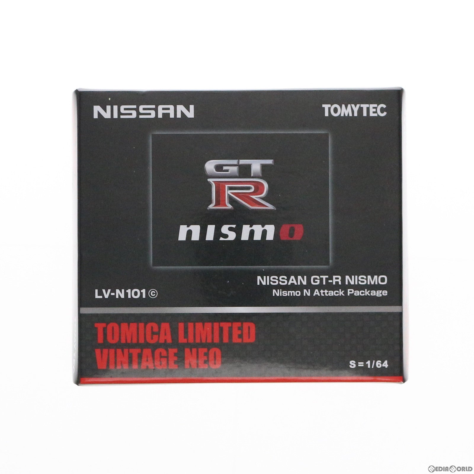 【中古即納】[MDL] トミカリミテッドヴィンテージ NEO LV-N101c 日産GT-R NISMO N Attack Packge(黒) 1/64 完成品 ミニカー(277729) TOMYTEC(トミーテック)(20151114)