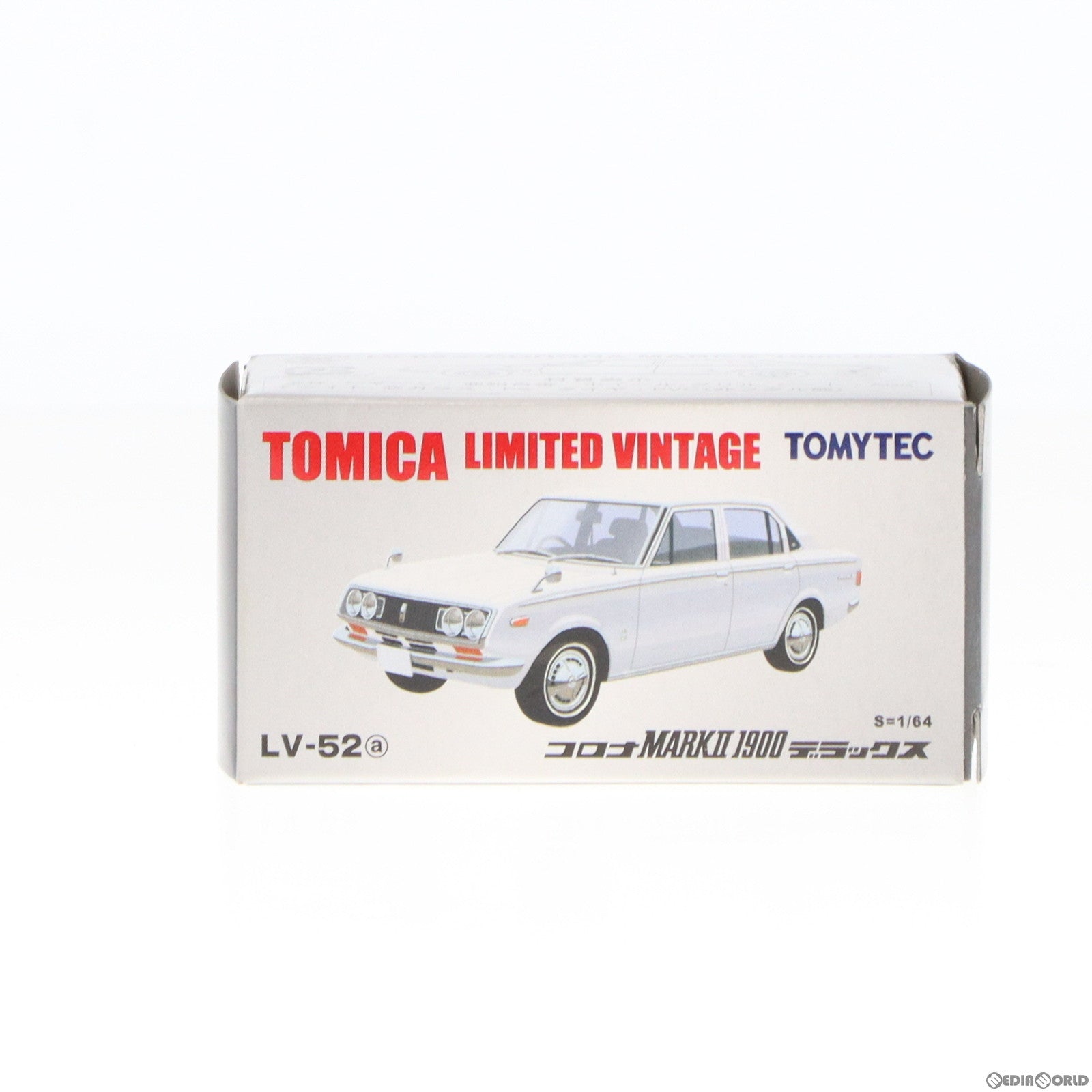 【中古即納】[MDL] トミカリミテッドヴィンテージ 1/64 TLV-52a コロナ MARK II 1900 デラックス(ホワイト) 完成品 ミニカー(213444) TOMYTEC(トミーテック)(20071130)