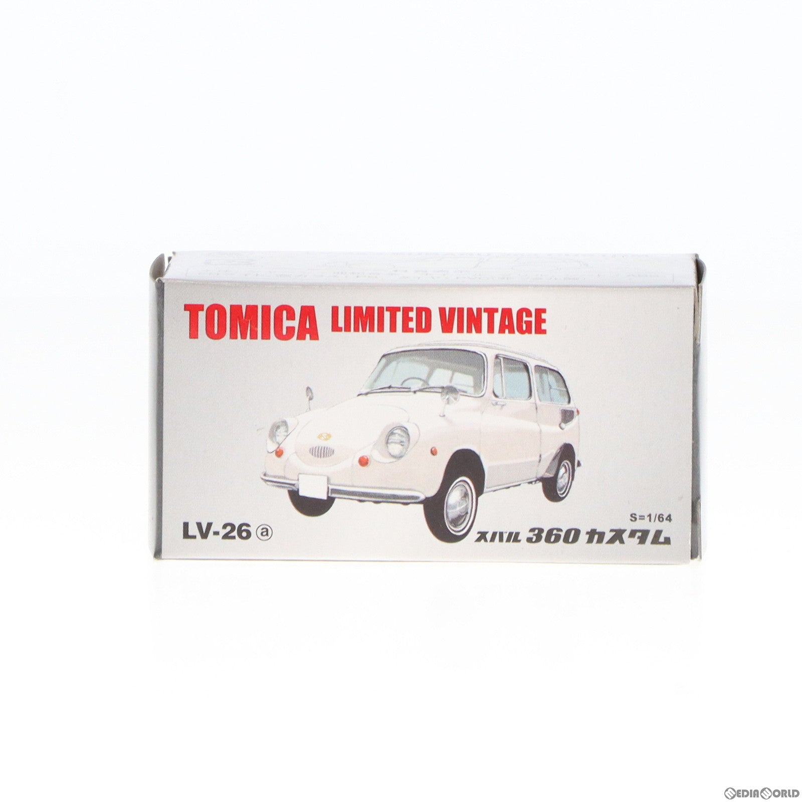 【中古即納】[MDL] トミカリミテッドヴィンテージ 1/64 TLV-26a スバル360 カスタム(ホワイト) 完成品 ミニカー(210467) TOMYTEC(トミーテック)(20101231)