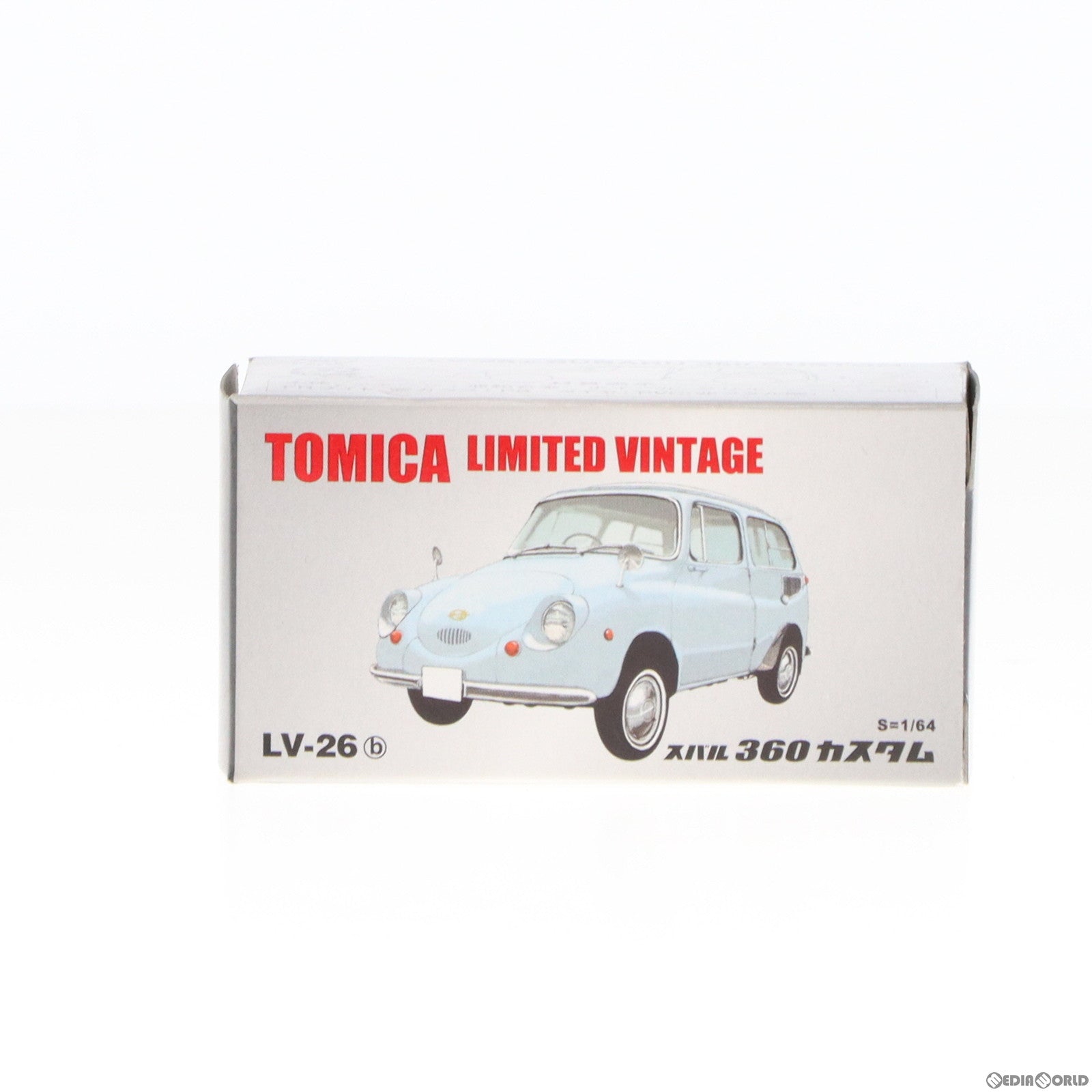 【中古即納】[MDL] トミカリミテッドヴィンテージ 1/64 TLV-26b スバル 360 カスタム(ライトブルー) 完成品 ミニカー(210474) TOMYTEC(トミーテック)(20101231)