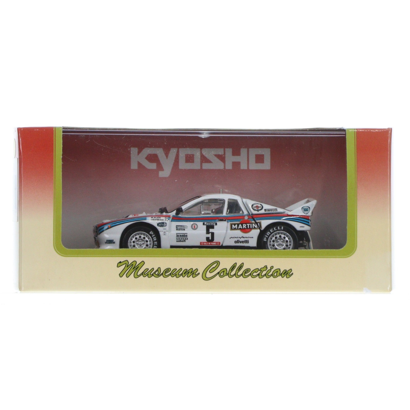 【中古即納】[MDL] Museum Collection 1/43 ランチア・037ラリー '84ツール・ド・コルス No.5 完成品 ミニカー(03181A) 京商(20011231)