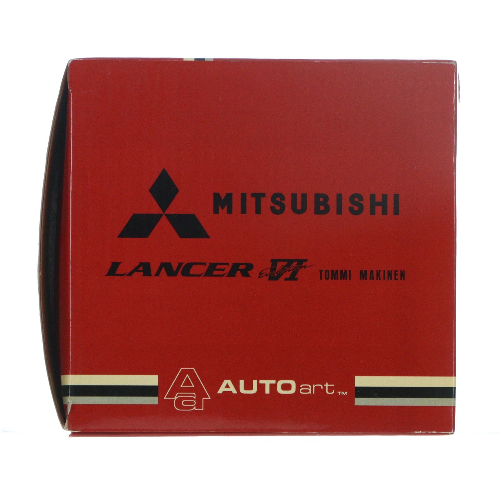 【中古即納】[MDL] 1/18 Mitsubishi Lancer EVO VI Tommi Makinen Edition STREET CAR(レッド) 完成品 ミニカー(77156) AUTOart(オートアート)(20101231)