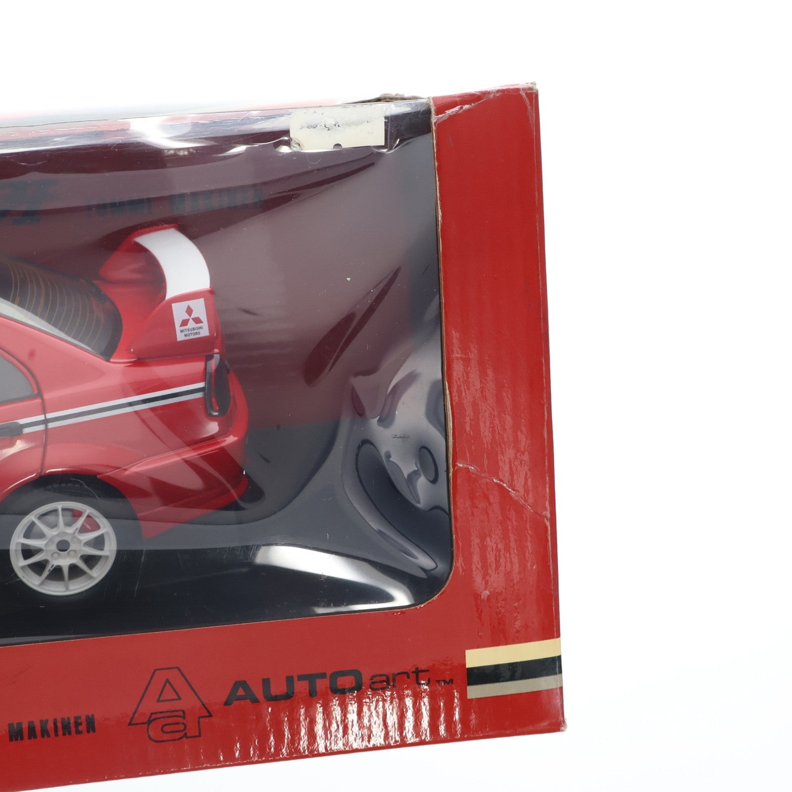 【中古即納】[MDL] 1/18 Mitsubishi Lancer EVO VI Tommi Makinen Edition STREET CAR(レッド) 完成品 ミニカー(77156) AUTOart(オートアート)(20101231)
