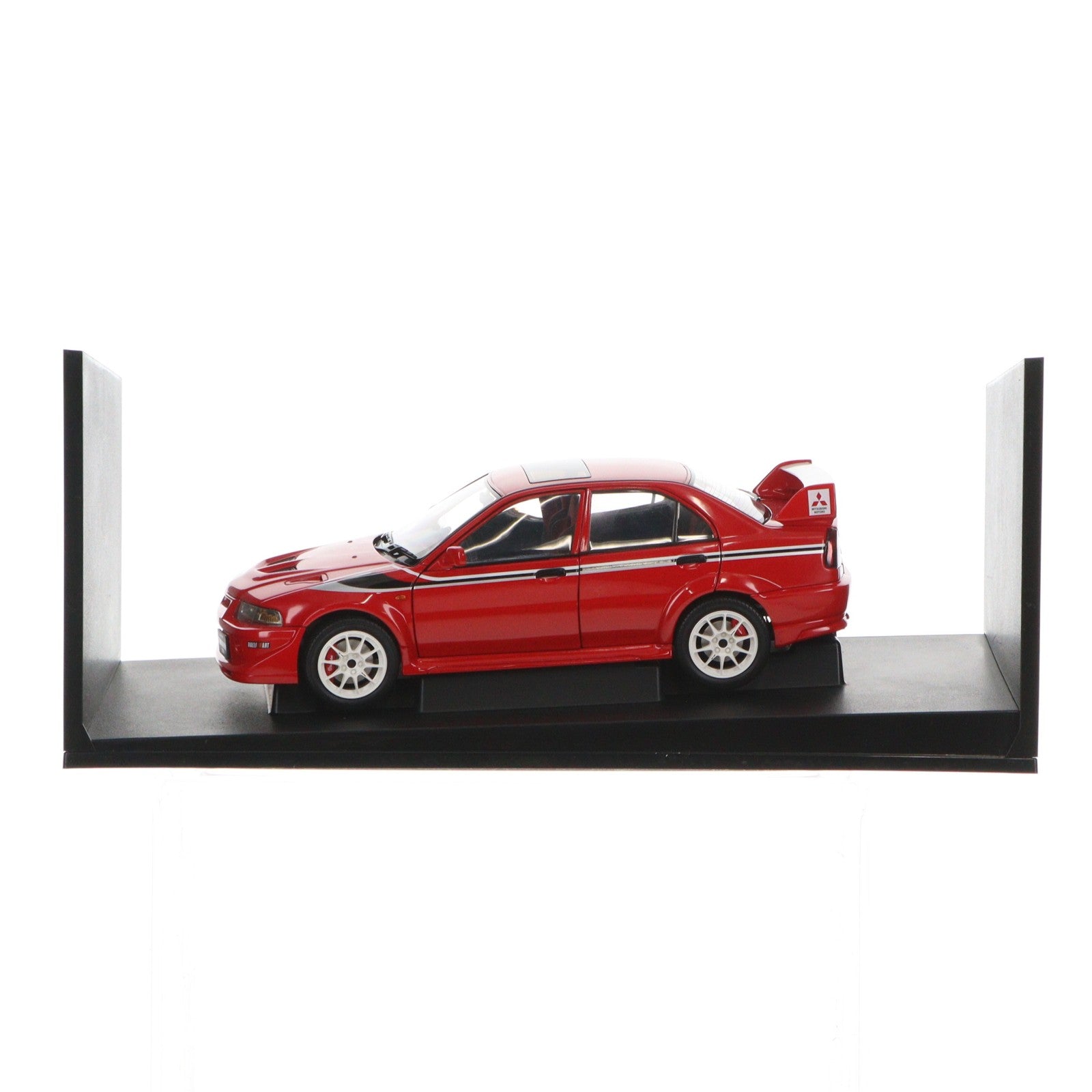 【中古即納】[MDL] 1/18 Mitsubishi Lancer EVO VI Tommi Makinen Edition STREET CAR(レッド) 完成品 ミニカー(77156) AUTOart(オートアート)(20101231)