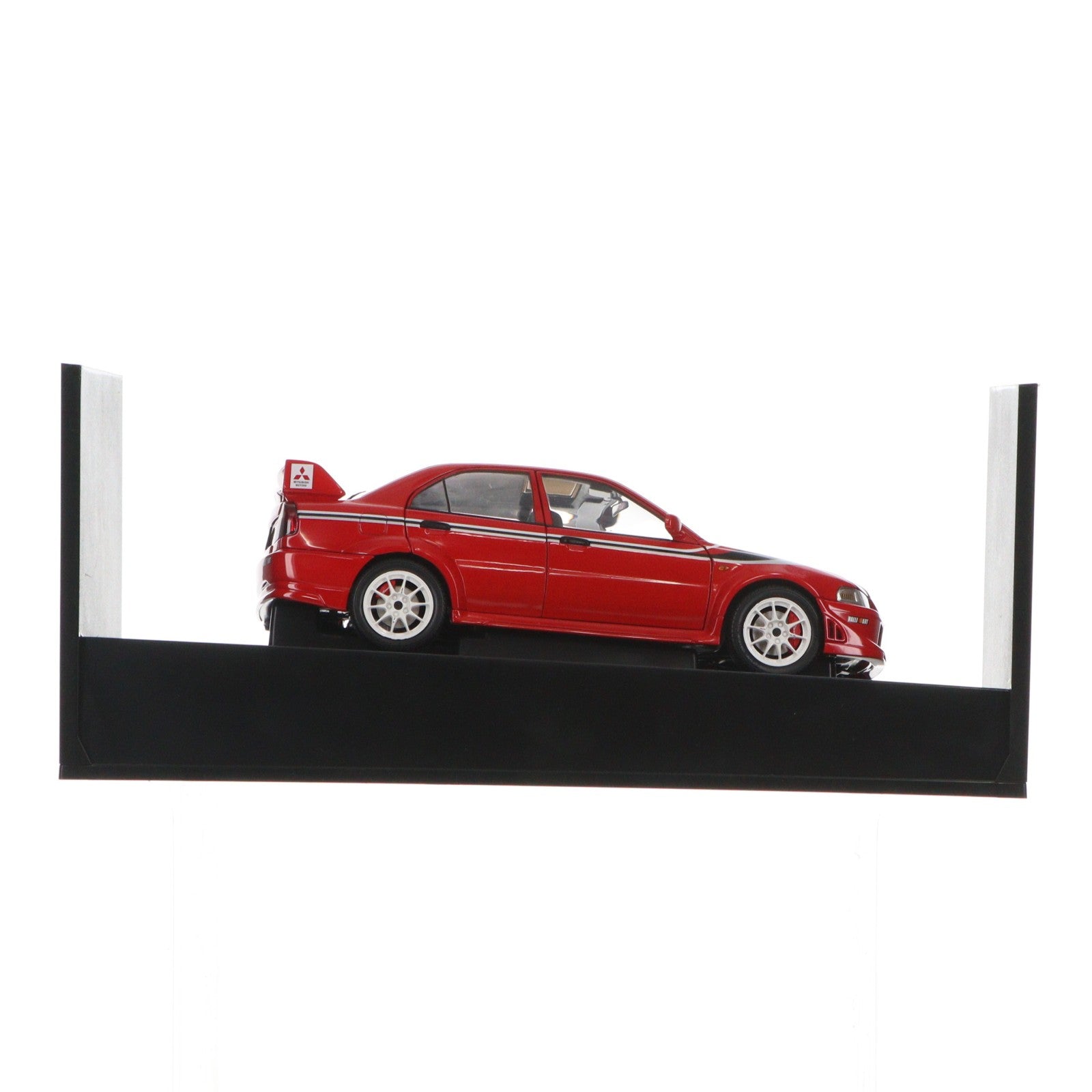 【中古即納】[MDL] 1/18 Mitsubishi Lancer EVO VI Tommi Makinen Edition STREET CAR(レッド) 完成品 ミニカー(77156) AUTOart(オートアート)(20101231)