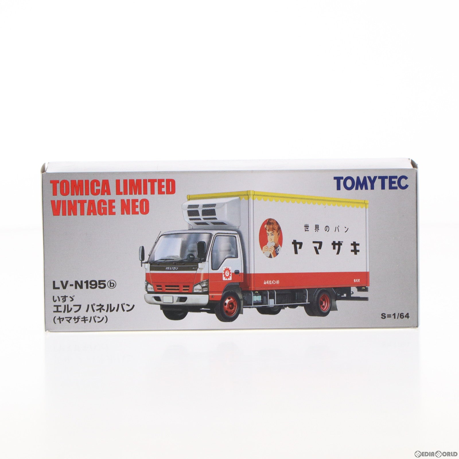 【中古即納】[MDL] トミカリミテッドヴィンテージ NEO 1/64 LV-N195b いすずエルフ パネルバン(ヤマザキパン) 完成品 ミニカー(311669) TOMYTEC(トミーテック)(20200926)
