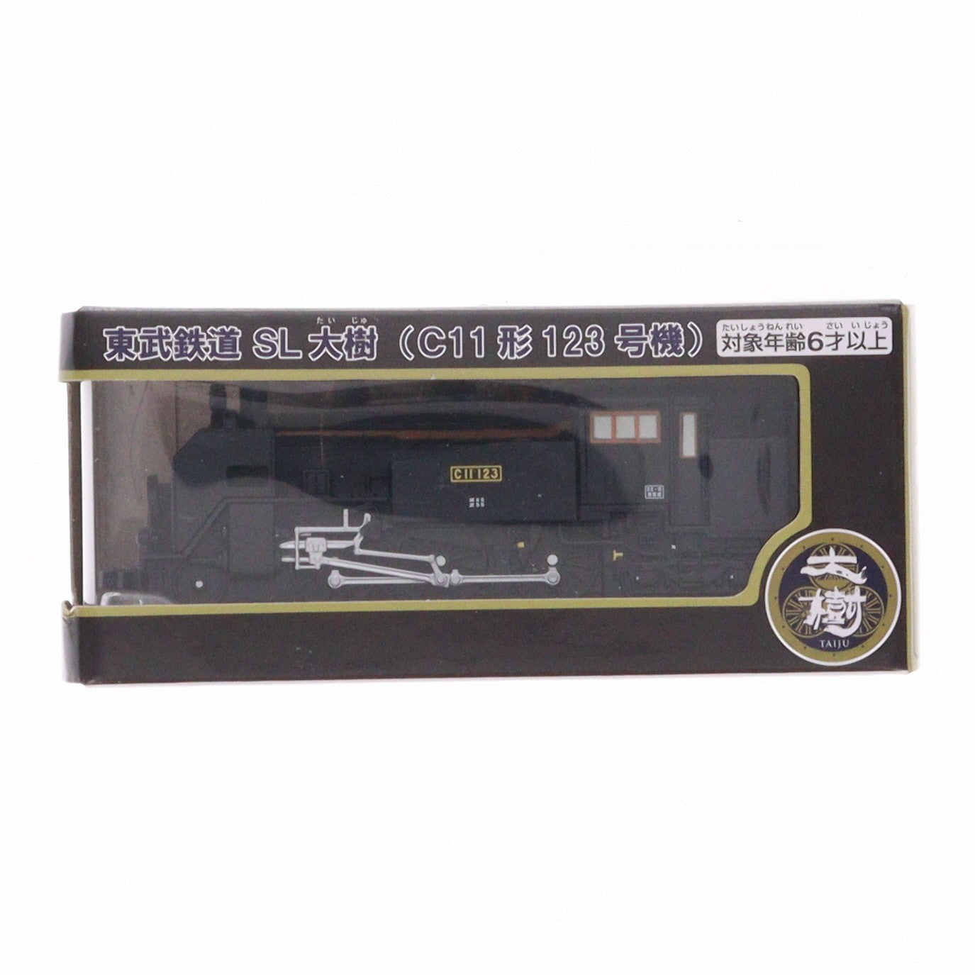 【中古即納】[MDL] 東武博物館限定 チョロQ 東武鉄道 SL 大樹 C11形 123号機(ブラック) 完成品 ミニカー タカラトミーアーツ(20221108)