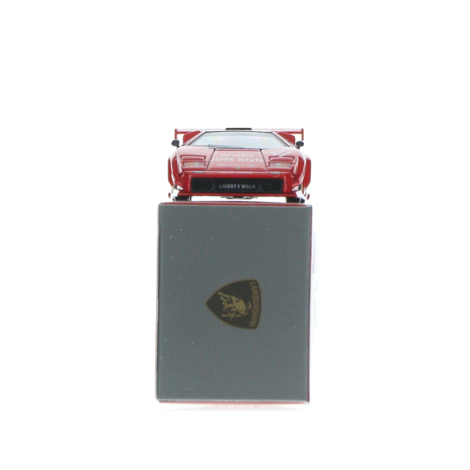 【中古即納】[MDL] ミニGTシリーズ 1/64 ランボルギーニ カウンタック LB-WORKS レッド(左ハンドル) 完成品 ミニカー(MGT01100-L) TSM(トゥルースケールミニチュアズ)(20260214)