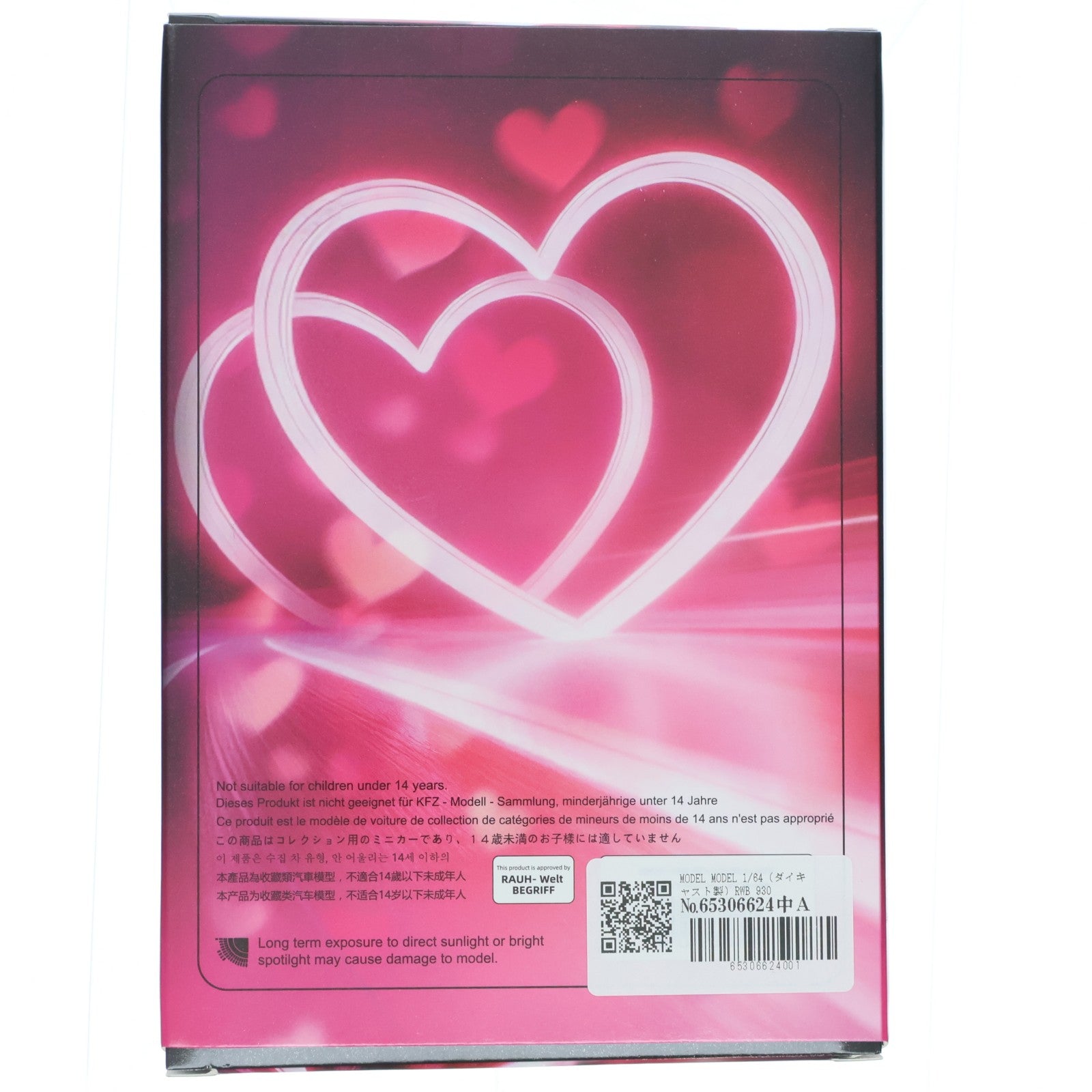 【中古即納】[MDL] 1/64 RWB 930 2026 Valentine's Day Version Special Edition 完成品 ミニカー(MM64-RWB930-Valentine2026) MODEL MODEL(モデルモデル)(20260214)