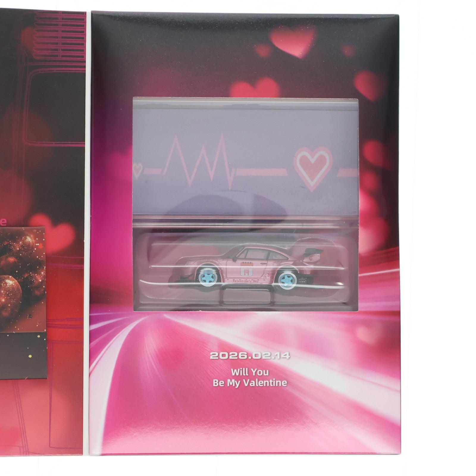 【中古即納】[MDL] 1/64 RWB 930 2026 Valentine's Day Version Special Edition 完成品 ミニカー(MM64-RWB930-Valentine2026) MODEL MODEL(モデルモデル)(20260214)