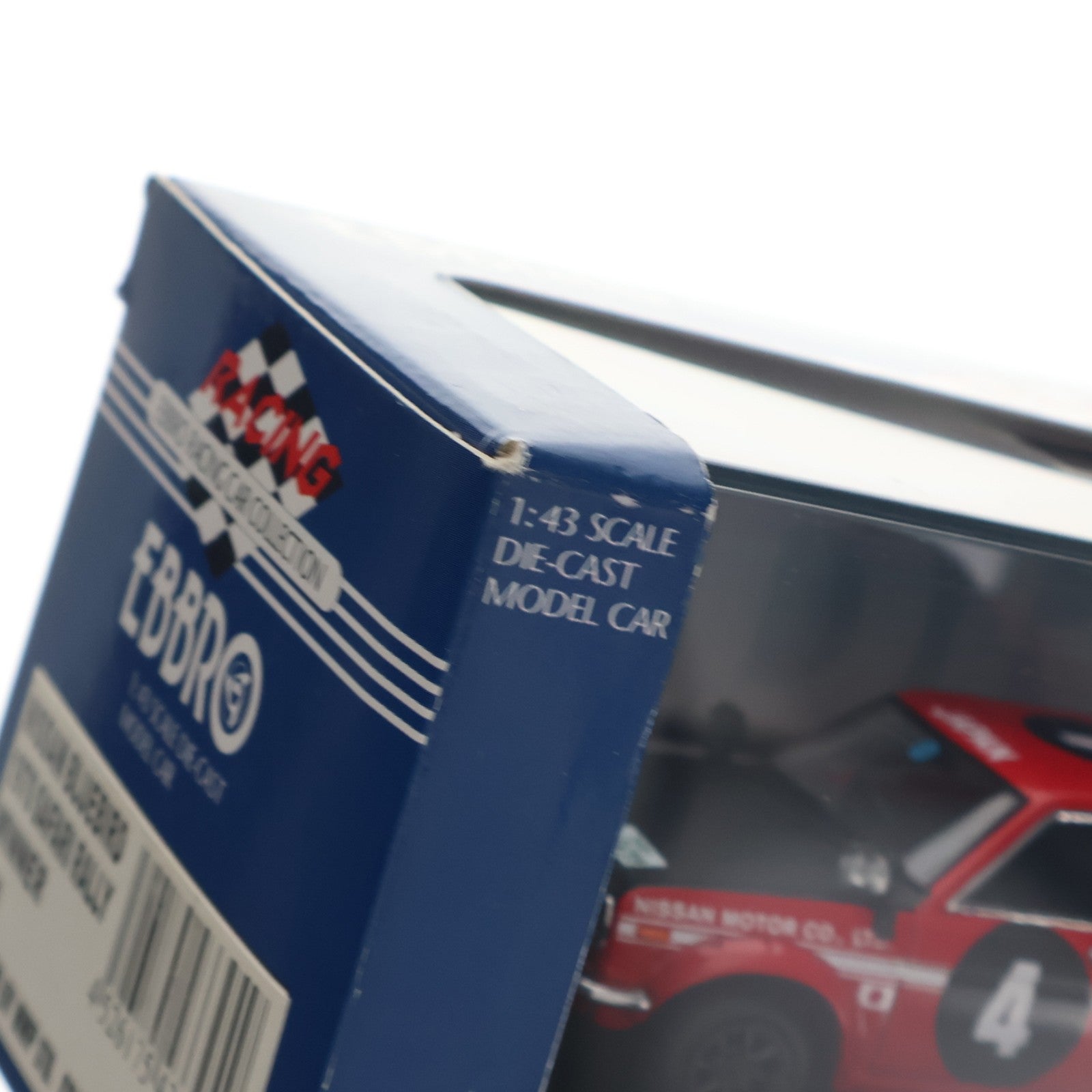 【中古即納】[MDL] RACING CAR COLLECTION 1/43 NISSAN BLUEBIRD(ブルーバード) 1970 Safari rally winner(レッド) 完成品 ミニカー(43394) EBBRO(エブロ)(20030920)