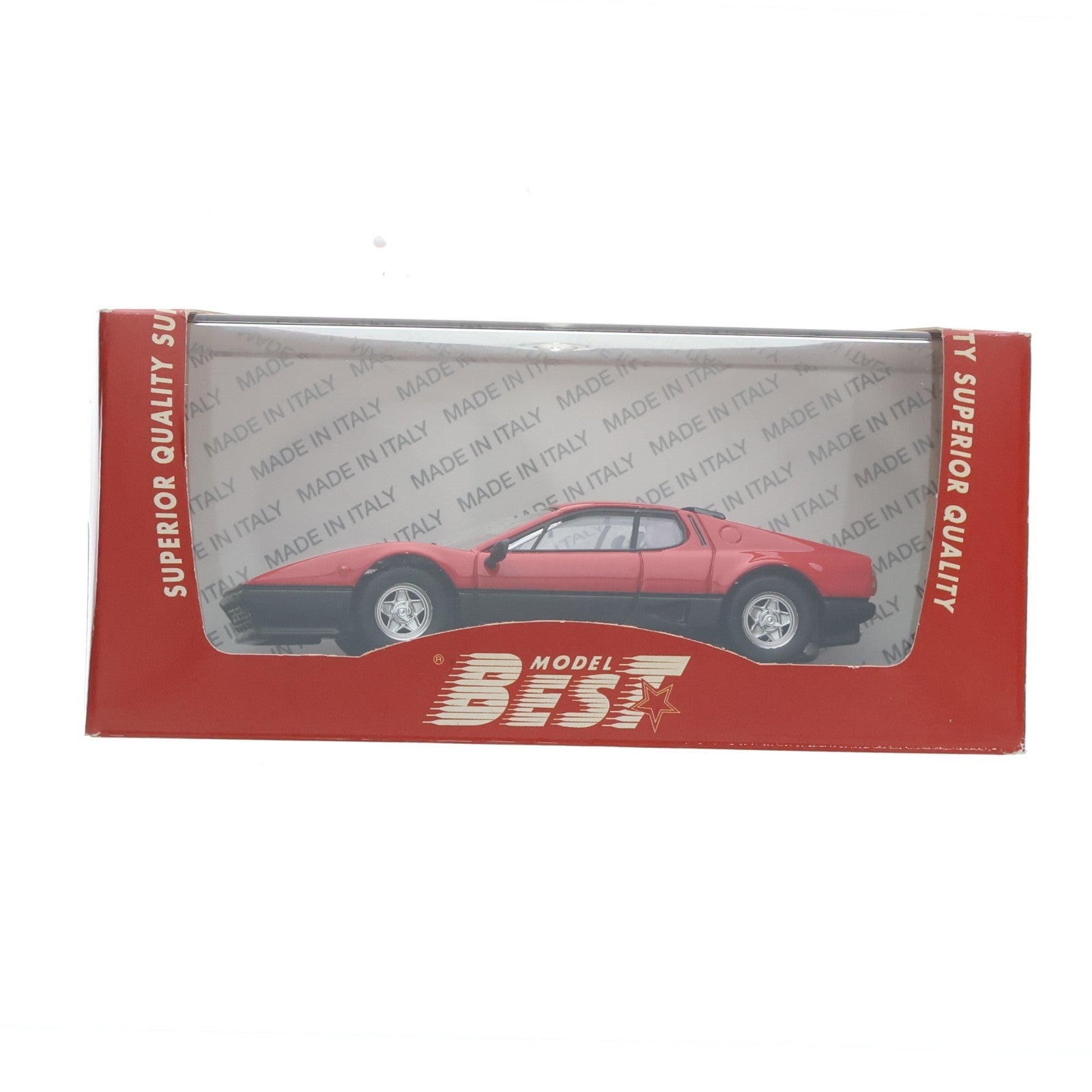 【中古即納】[MDL] 1/43 FERRARI 512 BB 1976(レッド) 完成品 ミニカー(9269) BEST MODEL(ベストモデル)(19991231)