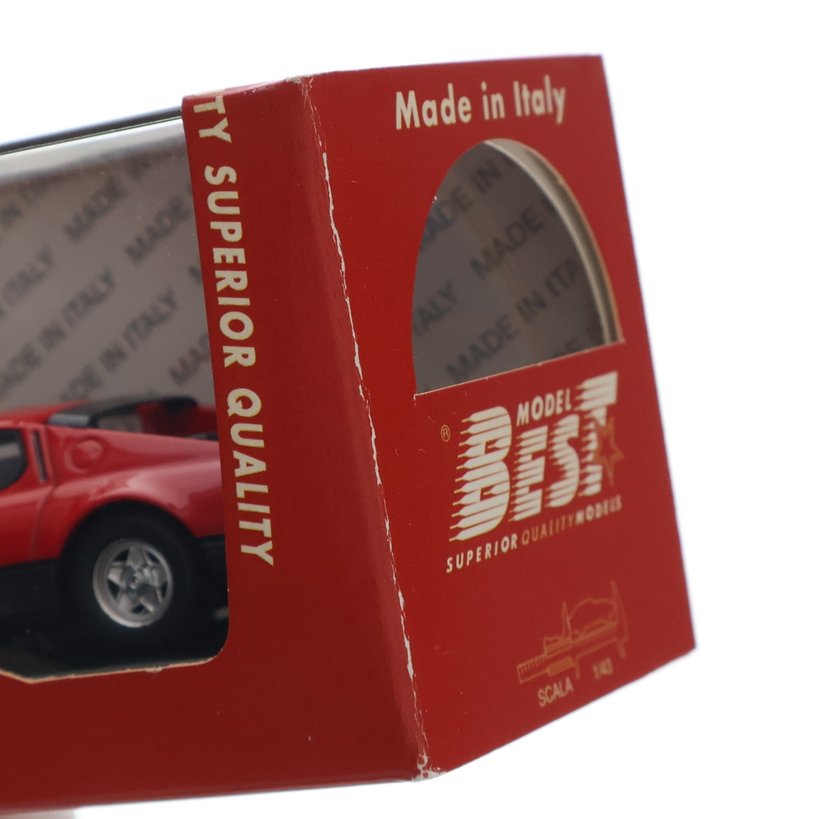 【中古即納】[MDL] 1/43 FERRARI 512 BB 1976(レッド) 完成品 ミニカー(9269) BEST MODEL(ベストモデル)(19991231)