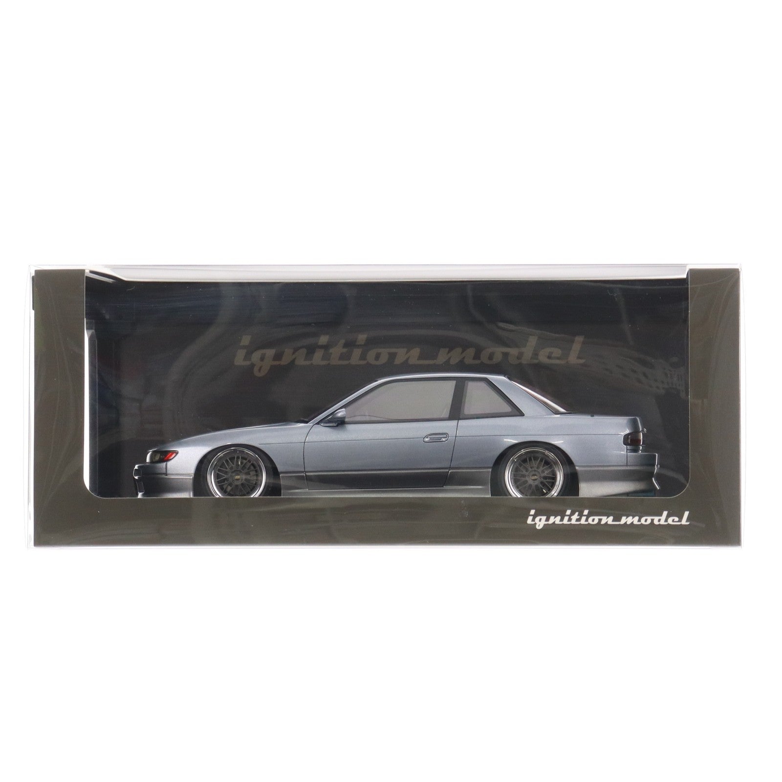 【中古即納】[MDL] 1/18 VERTEX S13 Silvia Blue Silver/Gray 完成品 ミニカー(IG3590) ignition model(イグニッションモデル)(20251021)