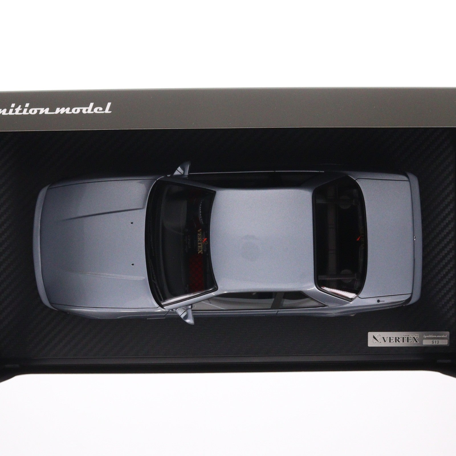 【中古即納】[MDL] 1/18 VERTEX S13 Silvia Blue Silver/Gray 完成品 ミニカー(IG3590) ignition model(イグニッションモデル)(20251021)
