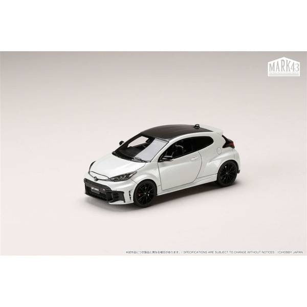 【中古即納】[MDL] 1/43 トヨタ GRヤリス RZ High performance 2024 プラチナホワイトパールマイカ 完成品 ミニカー(PM43145BPW) MARK43(20250228)