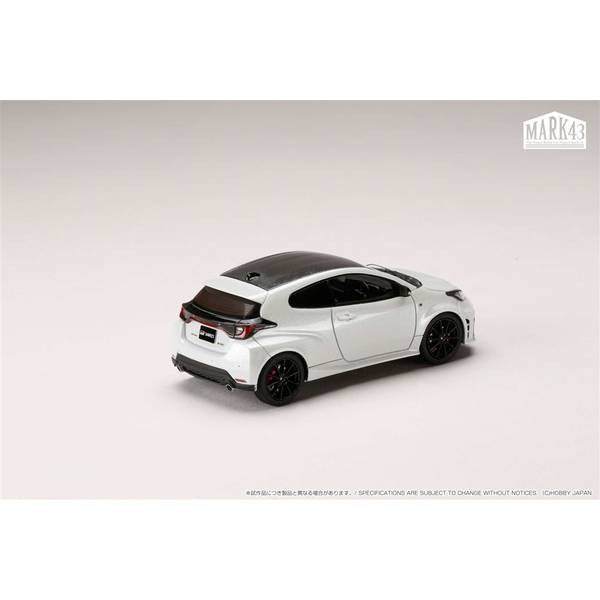 【中古即納】[MDL] 1/43 トヨタ GRヤリス RZ High performance 2024 プラチナホワイトパールマイカ 完成品 ミニカー(PM43145BPW) MARK43(20250228)