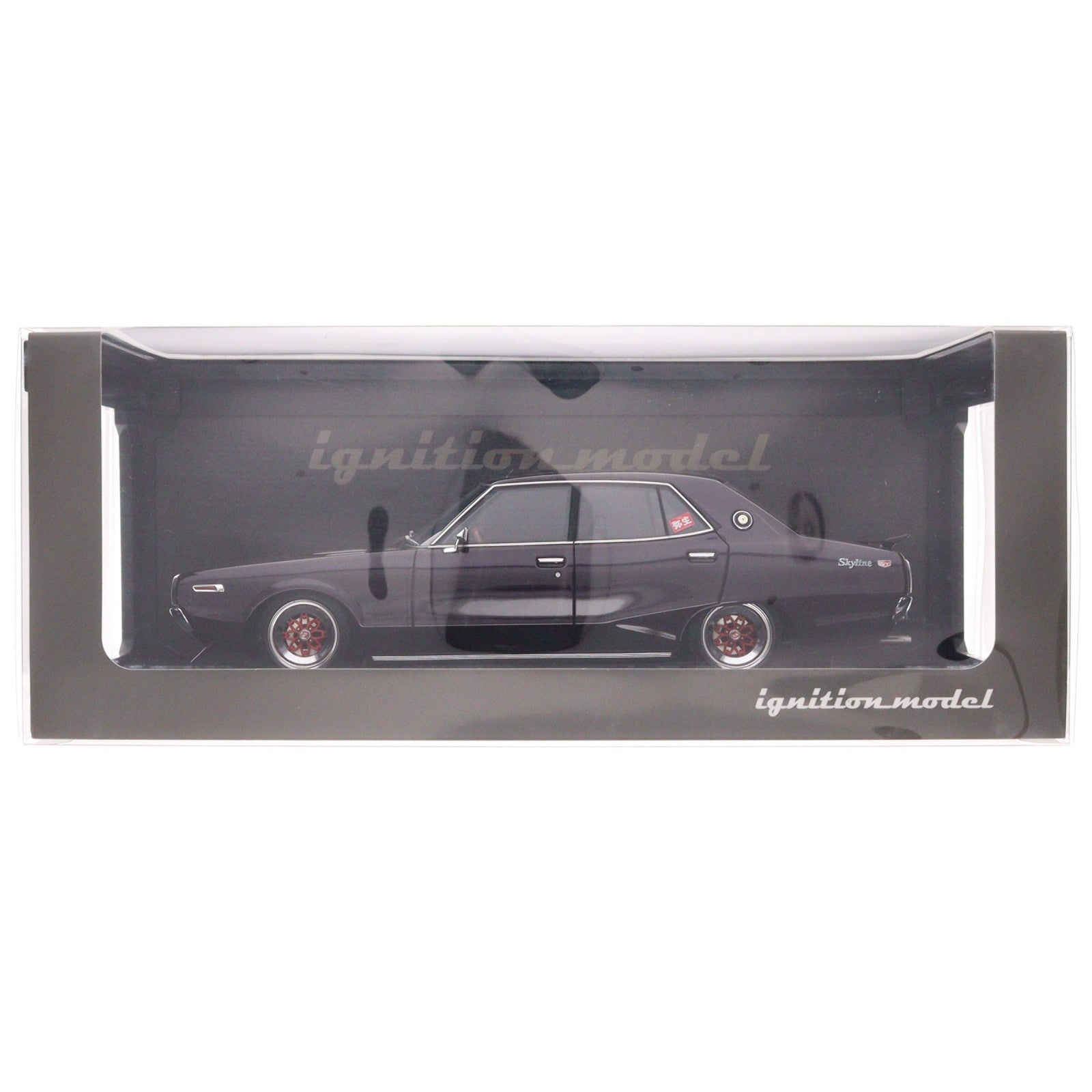 【中古即納】[MDL] 1/18 Nissan Skyline(スカイライン) 2000 GT-X(GC110) Purple 完成品 ミニカー(IG3270) ignition model(イグニッションモデル)(20240616)