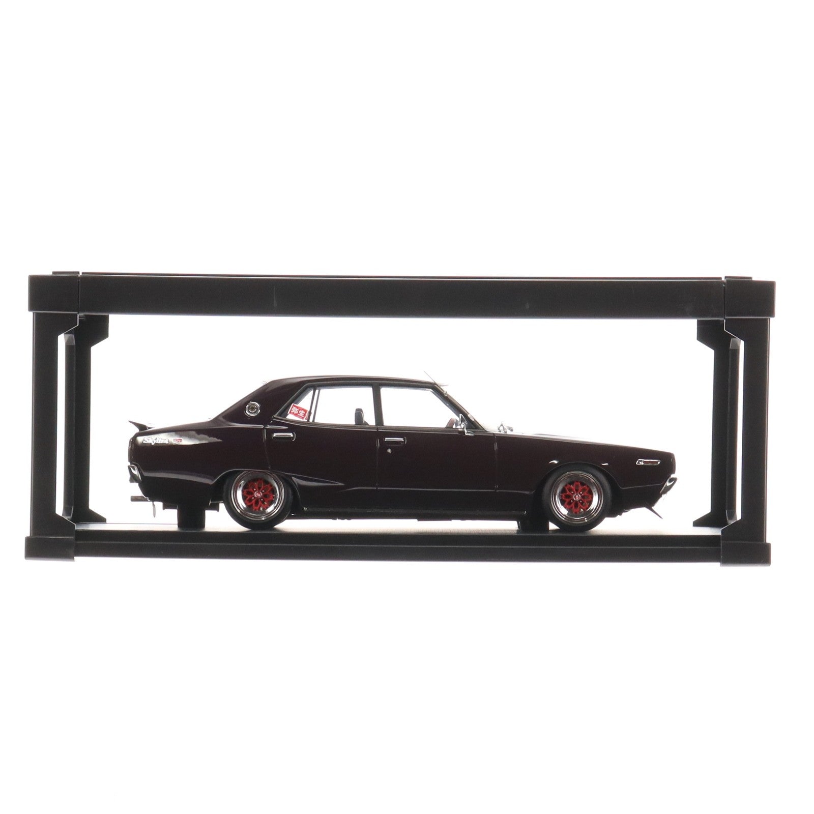 【中古即納】[MDL] 1/18 Nissan Skyline(スカイライン) 2000 GT-X(GC110) Purple 完成品 ミニカー(IG3270) ignition model(イグニッションモデル)(20240616)