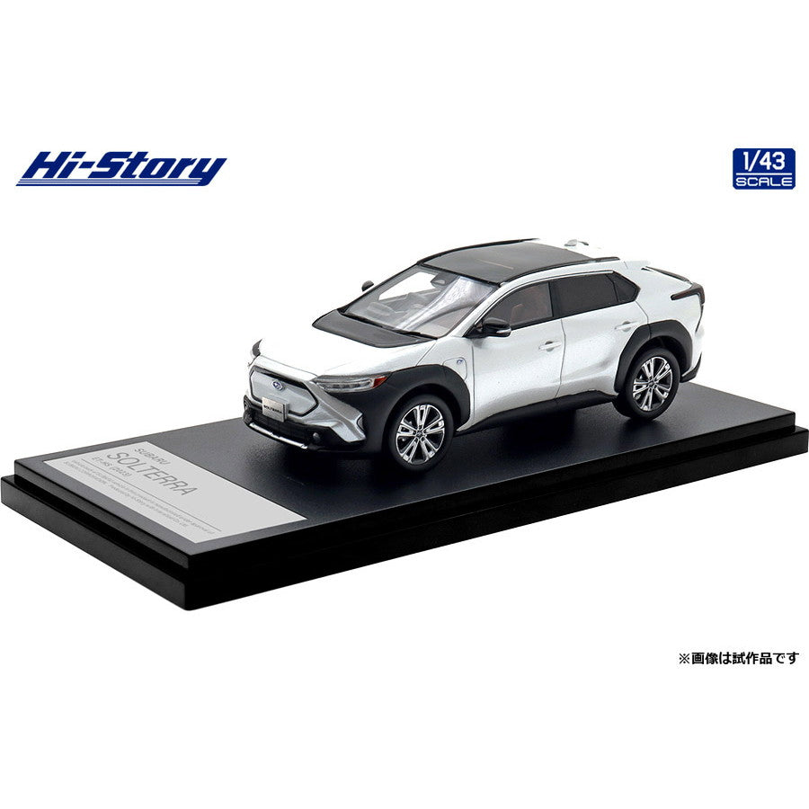 【中古即納】[MDL] ハイストーリーシリーズ 1/43 SUBARU(スバル) SOLTERRA(ソルテラ) ET-HS(2023) プラチナホワイトパールマイカ 完成品 ミニカー(HS503WH) ハイストーリー(20250822)
