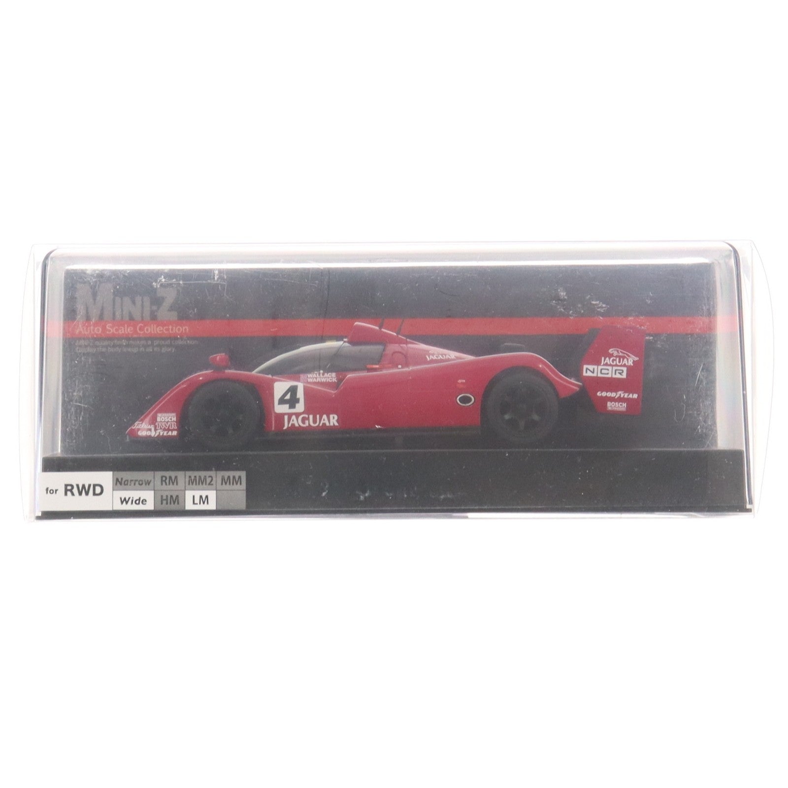 【中古即納】[MDL] オートスケールコレクション ASC MR-04W-LM JAGUAR XJR-14 No.4 LM 1991 完成品 ミニカー(MZP348LE) 京商(20260228)