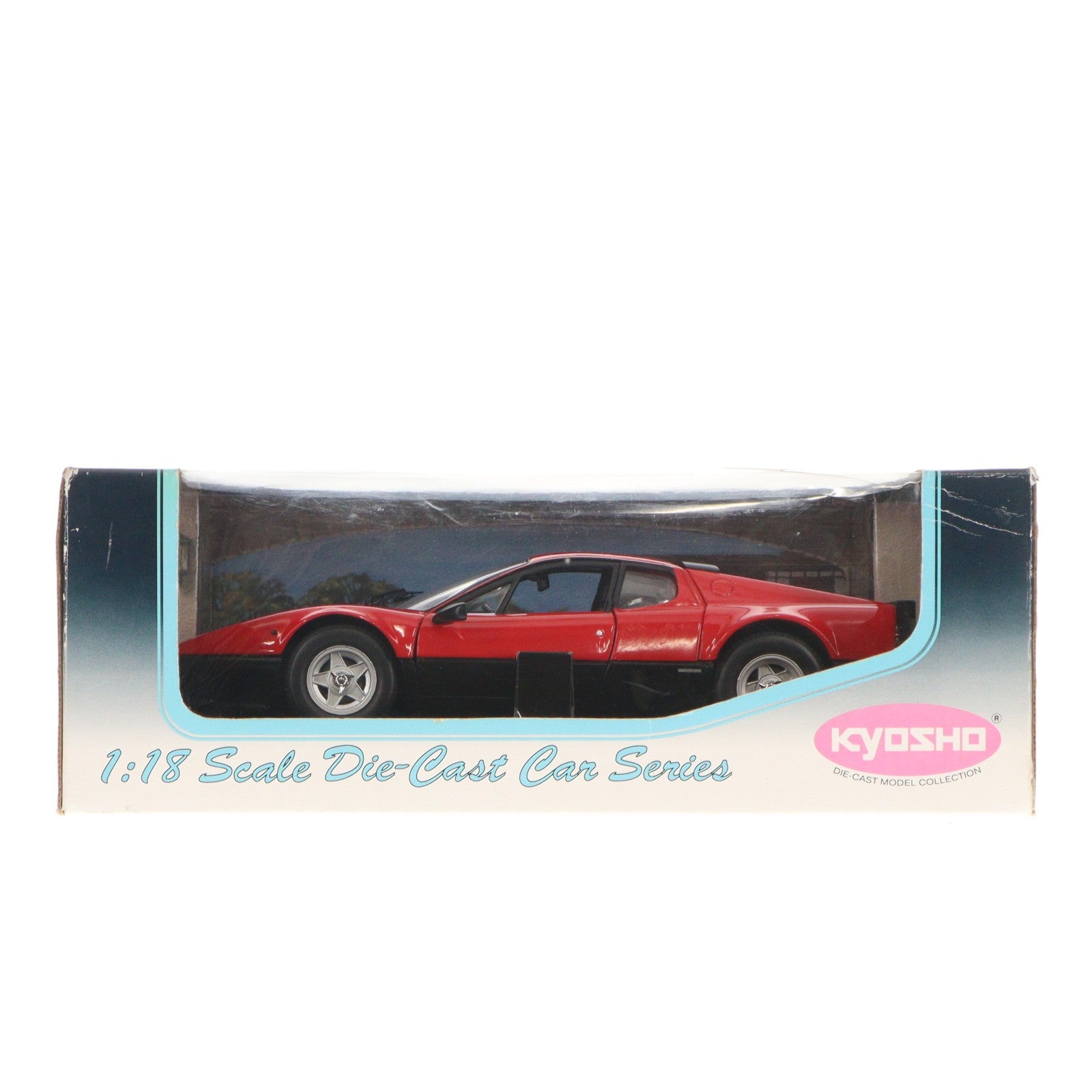 【中古即納】[MDL] 1/18 Ferrari(フェラーリ) 512BB(レッド) 完成品 ミニカー(08171R) 京商(19991231)