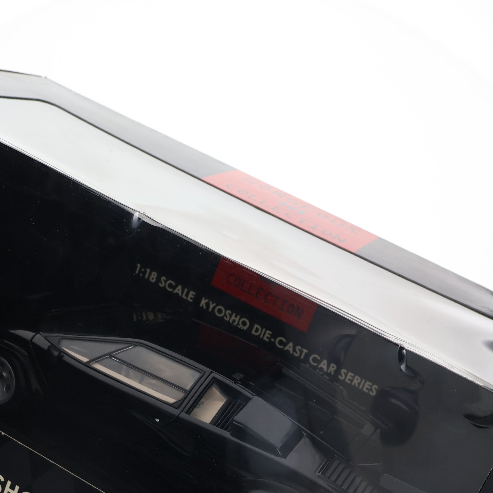 【中古即納】[MDL] GORGEOUS COLLECTION 1/18 ランボルギーニ カウンタック LP500(ブラック) 完成品 ミニカー(08322K) 京商(19991231)