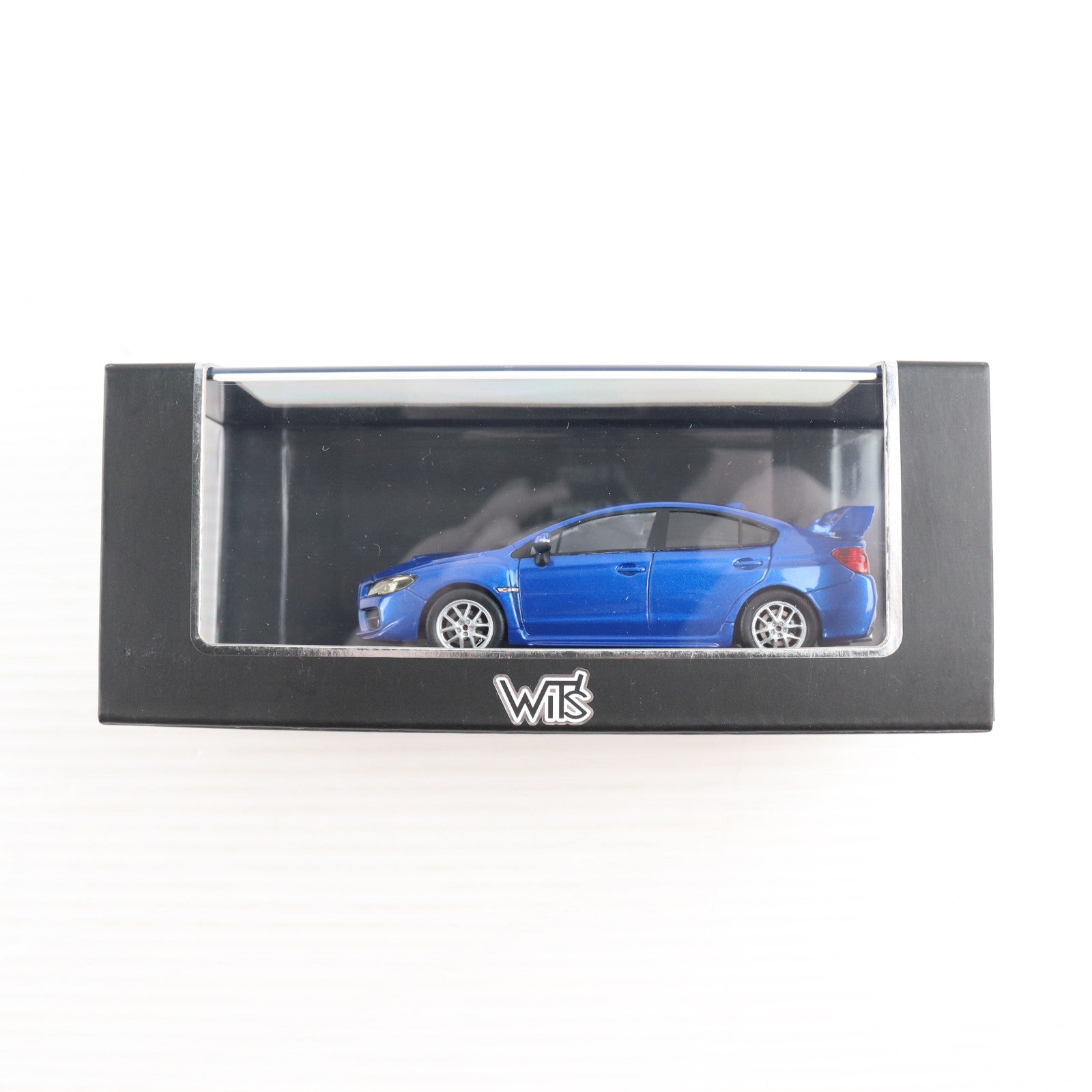 【中古即納】[MDL] 1/43 SUBARU(スバル) WRX STI Type S(WRブルー・パール) 完成品 ミニカー(W420) WIT'S(ウィッツ)(20141221)