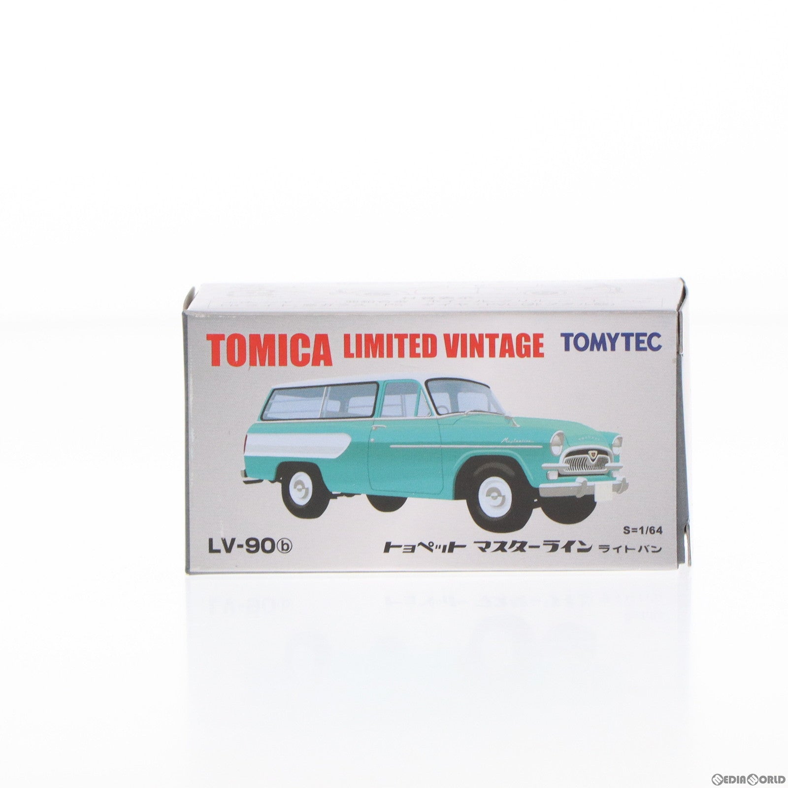 【中古即納】[MDL] トミカリミテッドヴィンテージ 1/64 TLV-90b トヨペット マスターライン ライトバン グリーン 完成品 ミニカー(229711) TOMYTEC(トミーテック)(20111022)