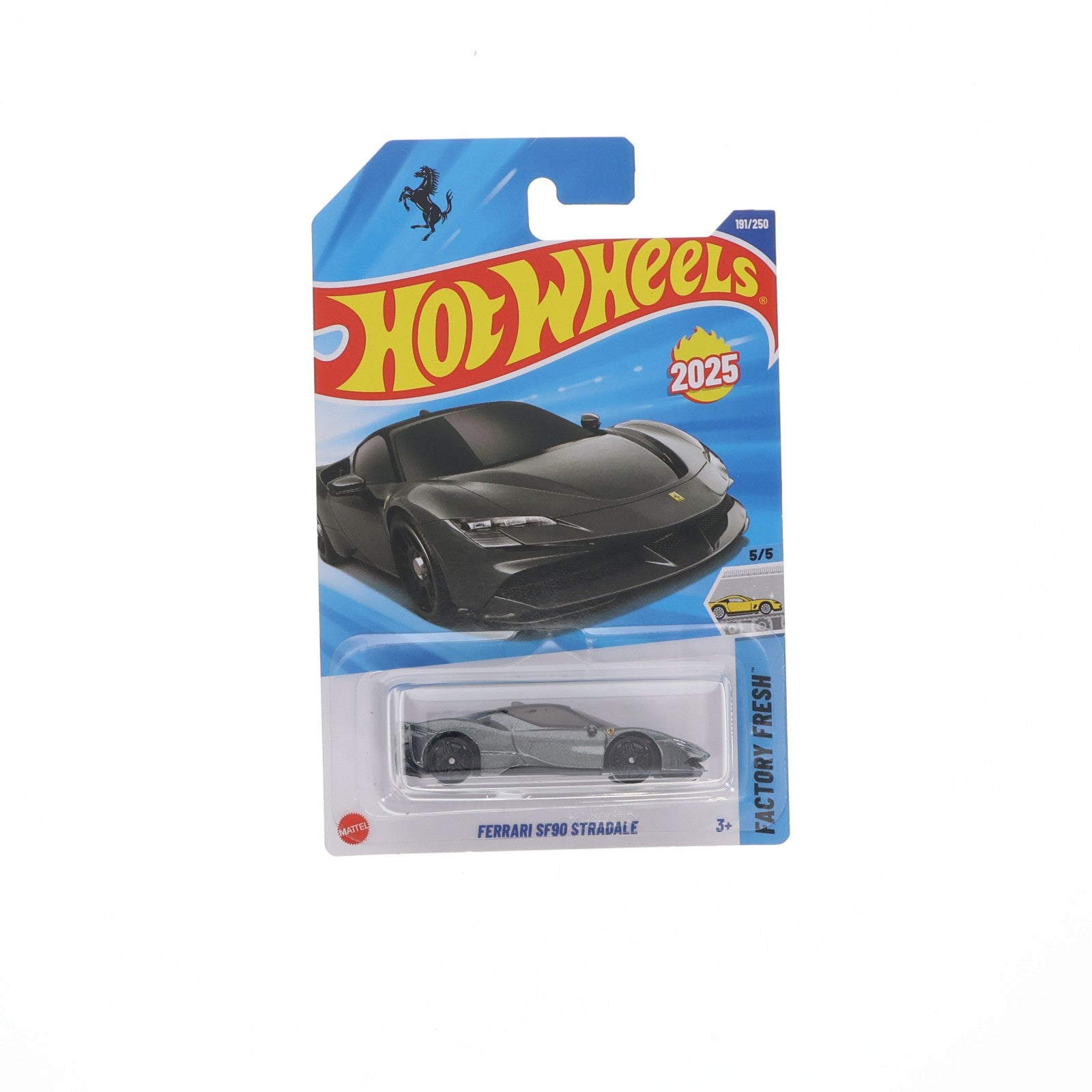 【中古即納】[MDL] Hot Wheels(ホットウィール) べーシックカー 1/64 フェラーリ SF90 ストラダーレ 完成品 ミニカー(JFN29-9866) マテル(20251206)