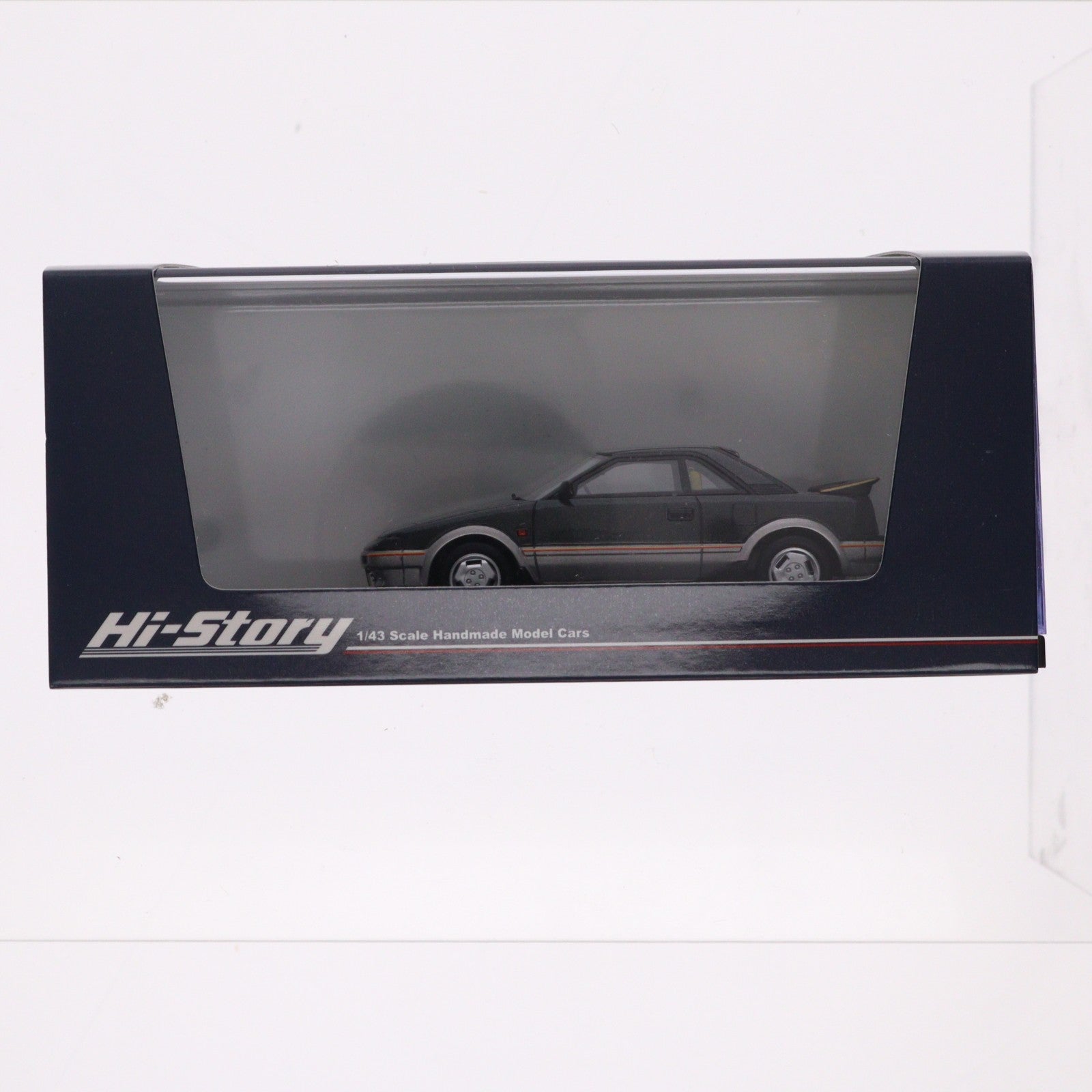 【中古即納】[MDL] 1/43 Toyota MR2 G-Limited 1984(シャーウッドトーニング) 完成品 ミニカー(HS448GR) ハイストーリー(20240218)
