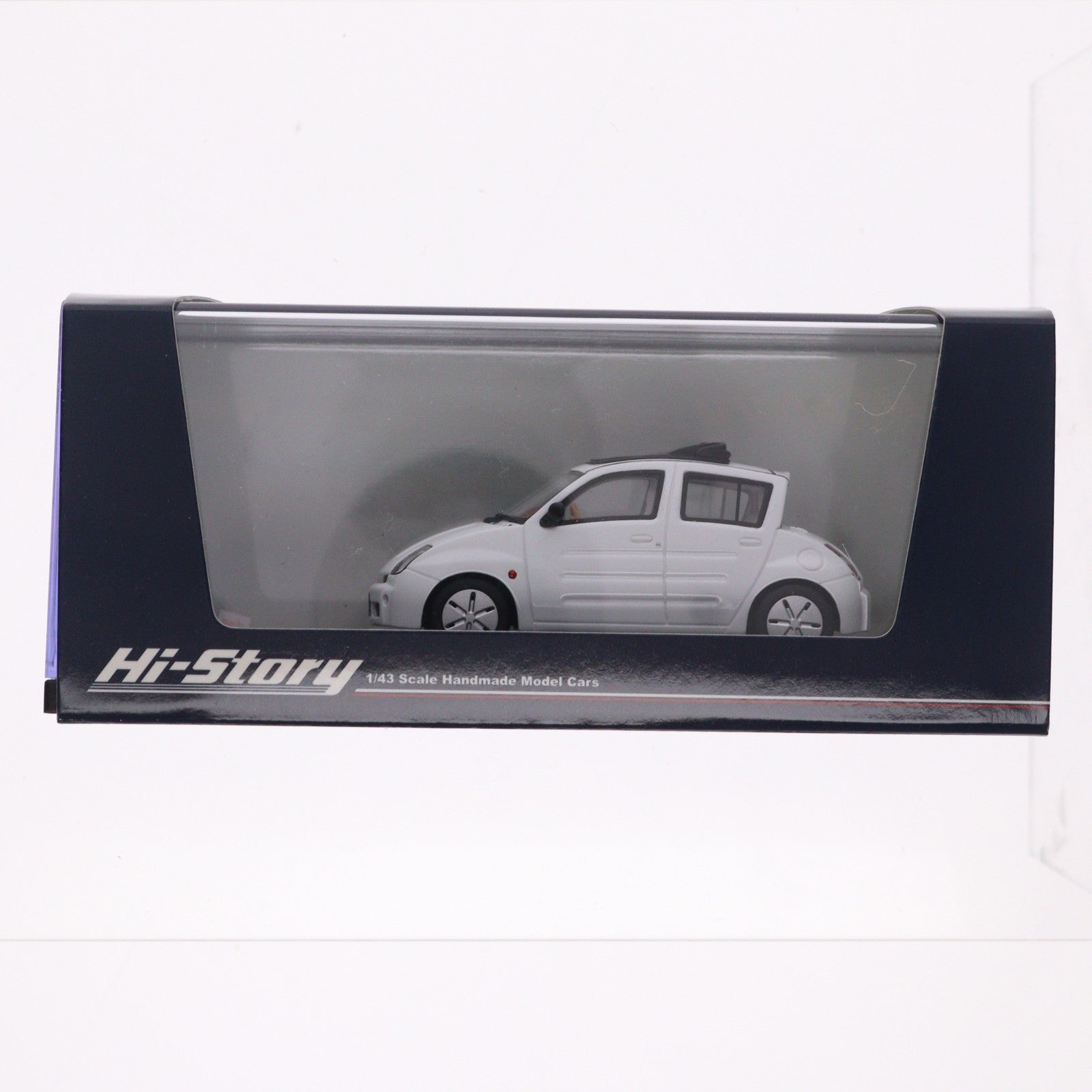 【中古即納】[MDL] ハイ・ストーリーシリーズ 1/43 Toyota WiLL Vi 2000(スーパーホワイトII) 完成品 ミニカー(HS476WH) ハイストーリー(20240820)