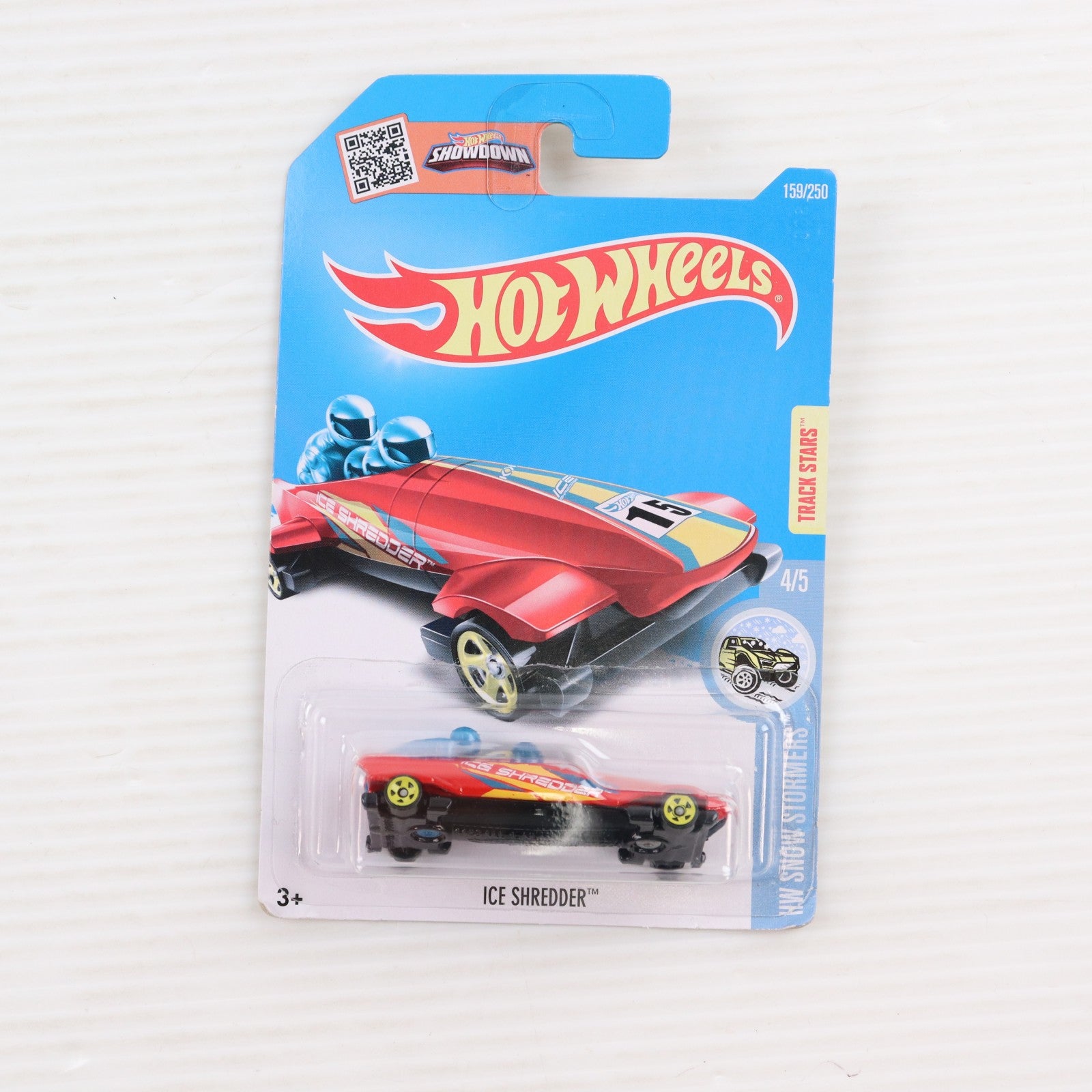 【中古即納】[MDL] Hot Wheels(ホットウィール) HW SNOW STRMERS 1/64 ICE SHREDDER(アイスシュレッダー) #15(レッド×イエロー×ブルー) 完成品 ミニカー(DHW94-D7B3) マテル(20201231)