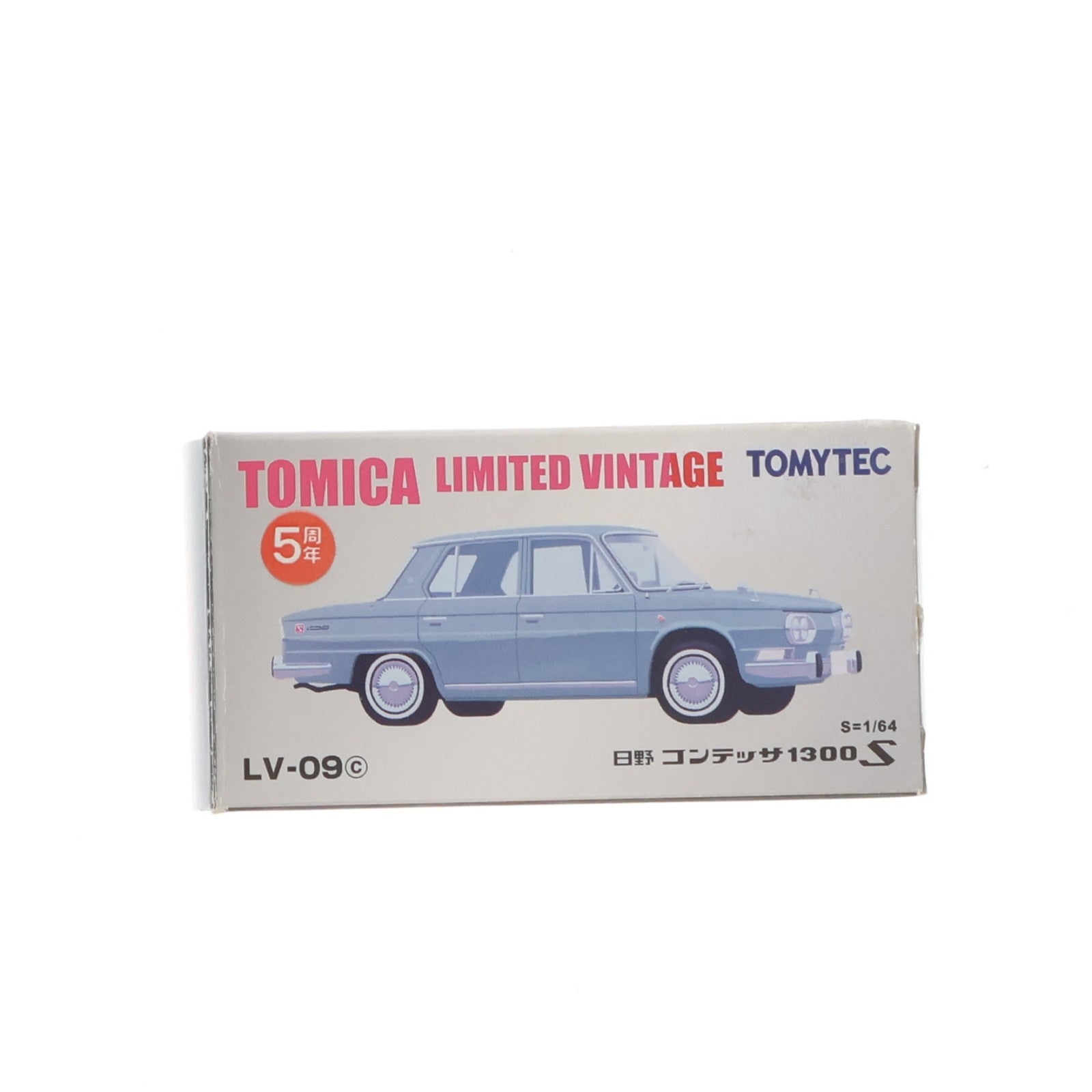 【中古即納】[MDL] トミカリミテッドヴィンテージ 1/64 TLV-09c 日野 コンテッサ 1300S(グリーン) 完成品 ミニカー(221425) TOMYTEC(トミーテック)(20090430)