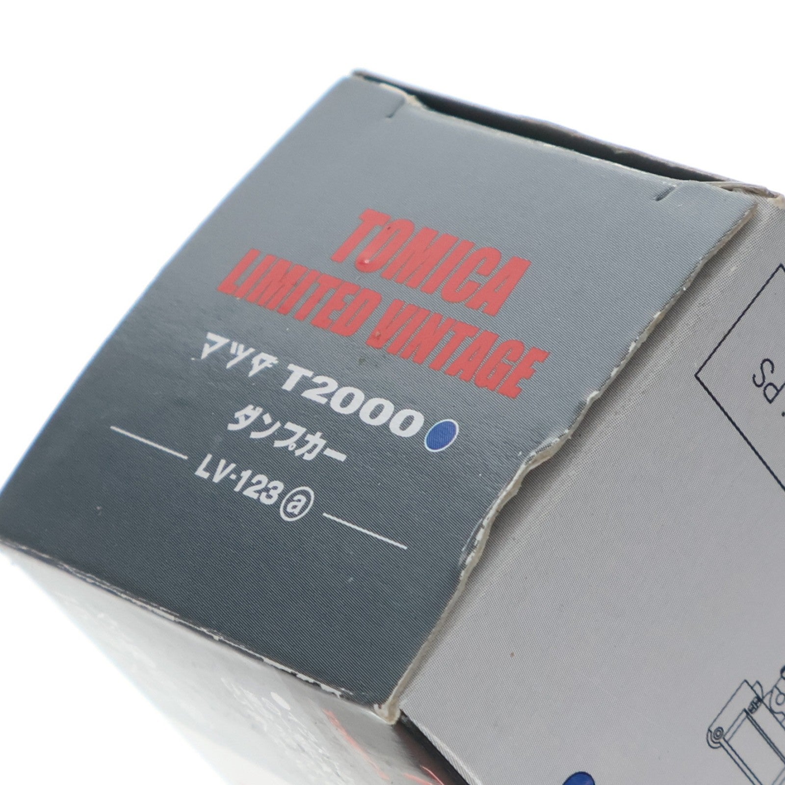 【中古即納】[MDL] トミカリミテッドヴィンテージ NEO 1/64 TLV-123a マツダ T2000 ダンプカー(青) 完成品 ミニカー(242857) TOMYTEC(トミーテック)(20120728)